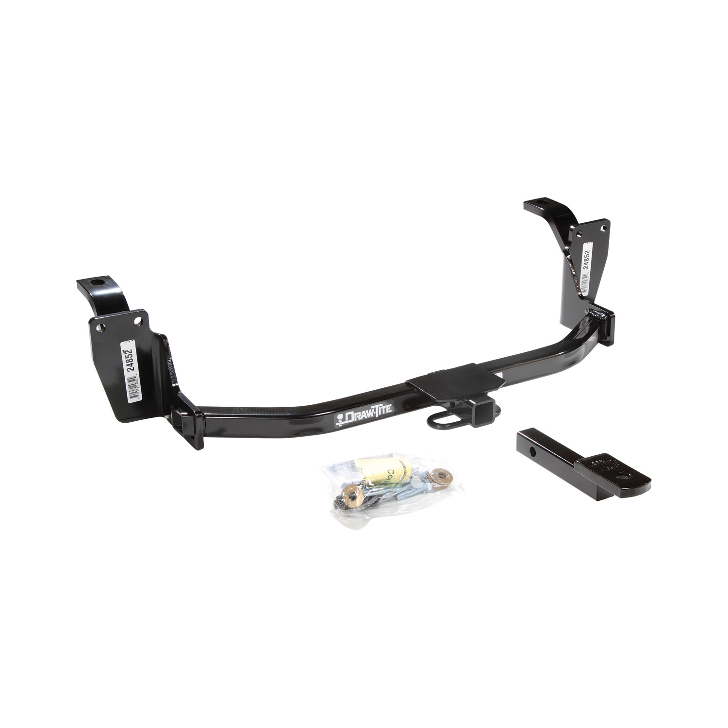 2012-2012 Honda Crosstour Draw-tite Class 1 Trailer Hitch, 1-1/4 Inch Square Receiver Bundle w/ Plug-n-Play T-One Wiring Harness thumbnail 9
