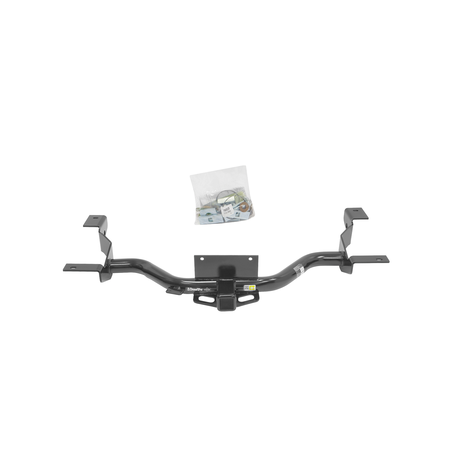 2014-2024 RAM ProMaster 1500 Except w/Extended BodyDraw-Tite Class 4 Trailer Hitch, 2 Inch Square Receiver Bundle w/ Plug-n-Play T-One Wiring Harness thumbnail 7