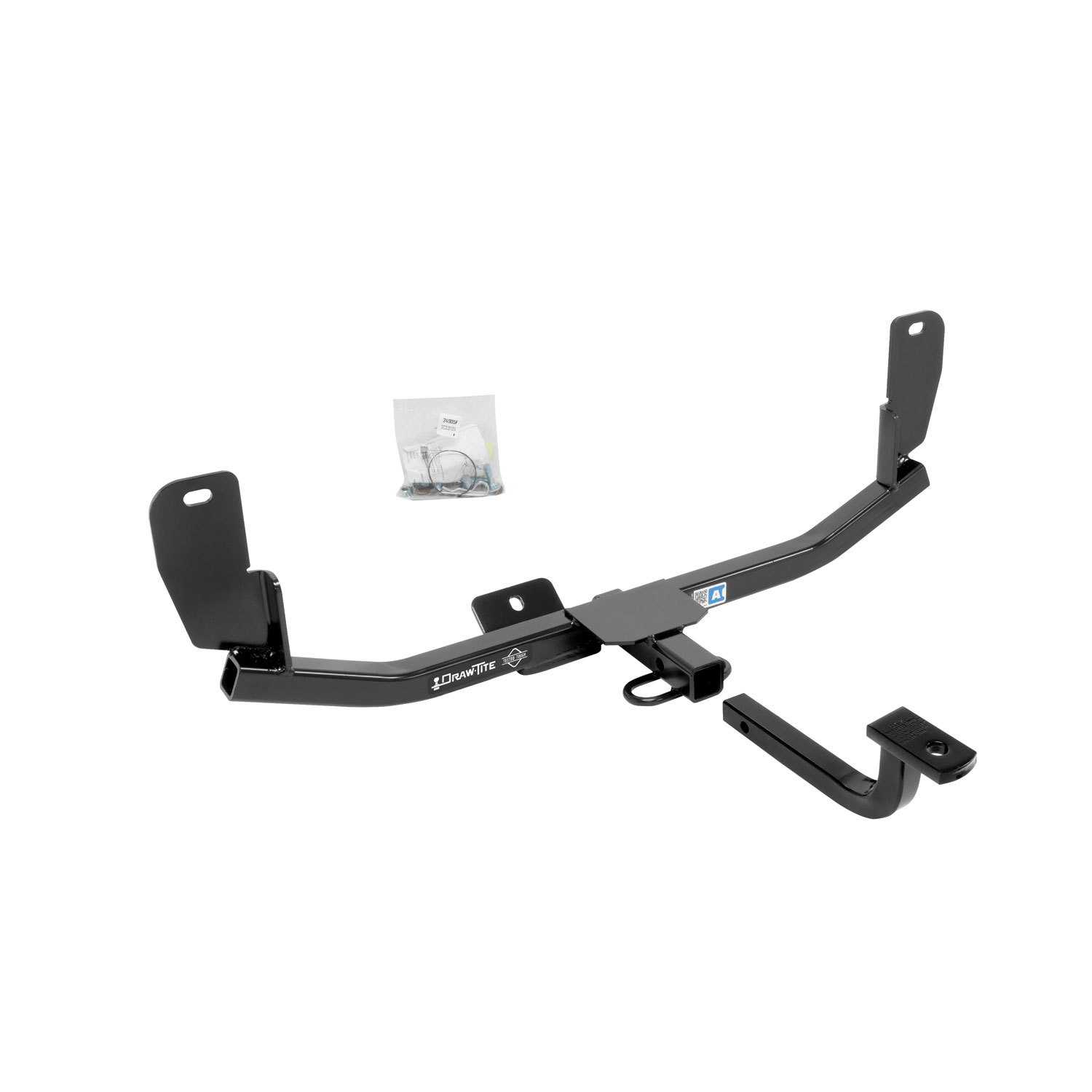 2013-2020 Hyundai Elantra GT Except for Korean Manufactured Vehicles Draw-tite Class 1 Trailer Hitch, 1-1/4 Inch Square Receiver Bundle w/ Plug-n-Play T-One Wiring Harness thumbnail 9