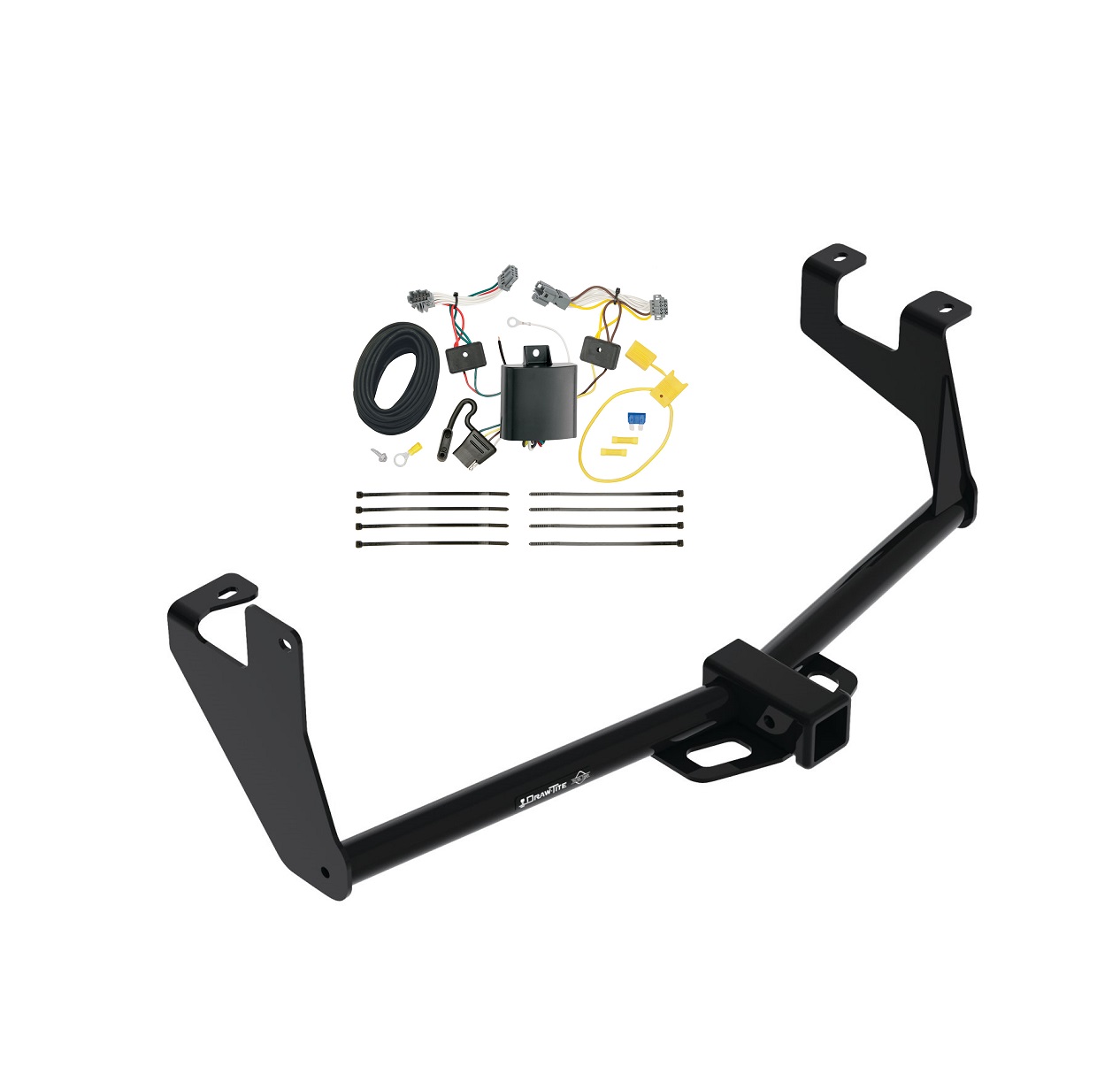 2013-2016 Chevrolet Trax Draw-tite Class 3 Trailer Hitch, 2 Inch Square Receiver Bundle w/ Plug-n-Play T-One Wiring Harness thumbnail 0
