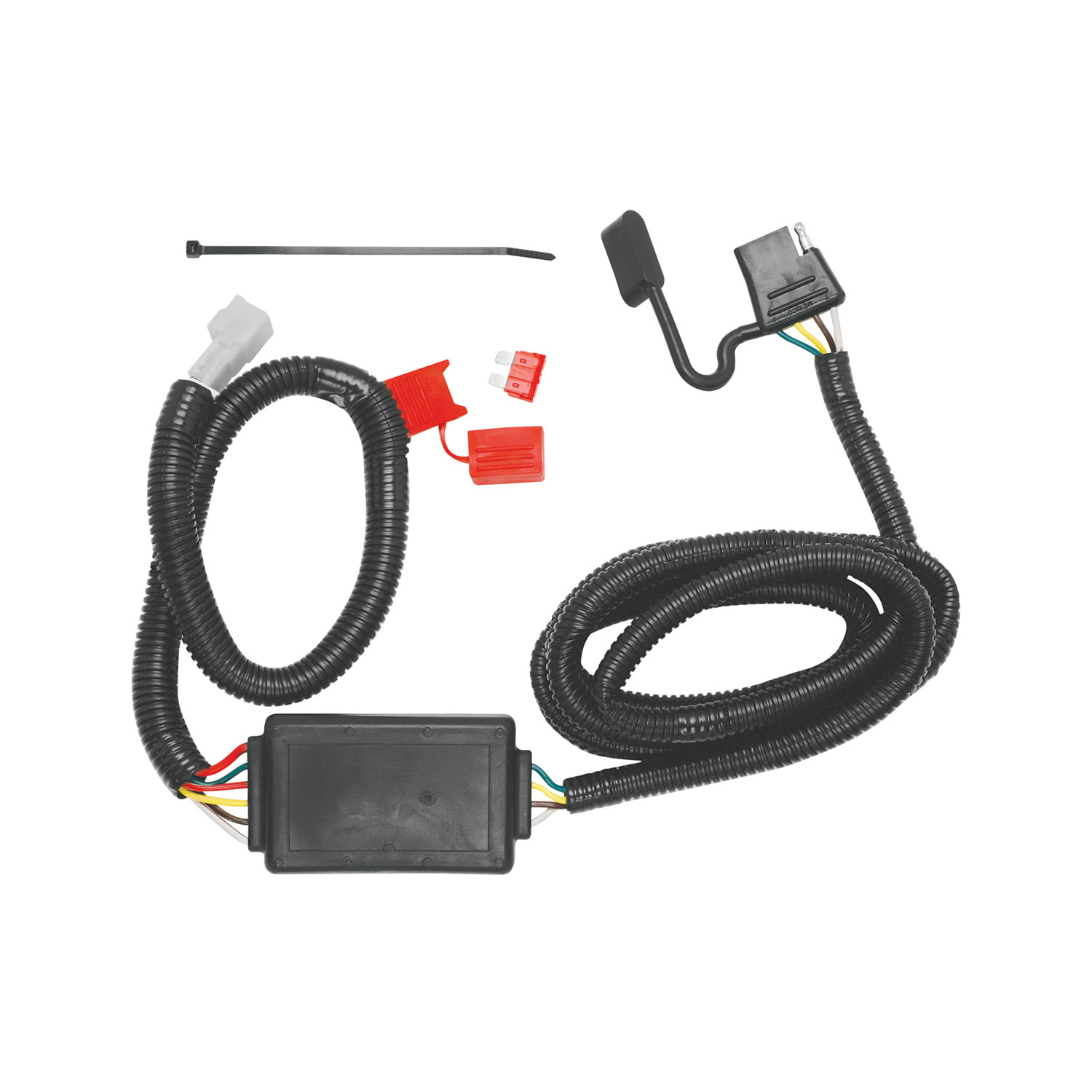1998-2008 Subaru Forester Draw-tite Class 2 Trailer Hitch, 1-1/4 Inch Square Receiver Bundle w/ Plug-n-Play T-One Wiring Harness thumbnail 1