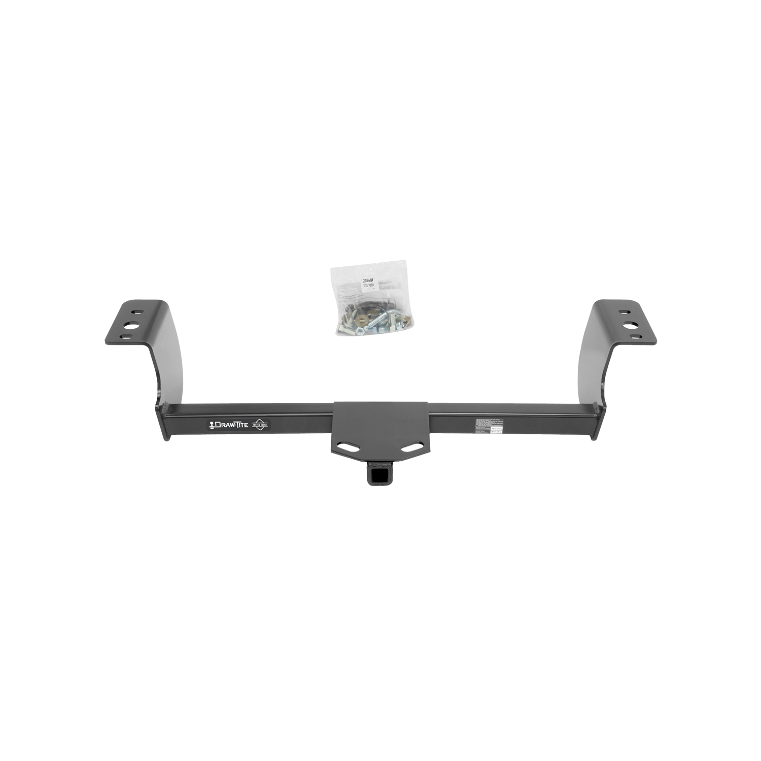 2011-2014 Dodge Charger Draw-tite Class 2 Trailer Hitch, 1-1/4 Inch Square Receiver Bundle w/ Plug-n-Play T-One Wiring Harness thumbnail 7