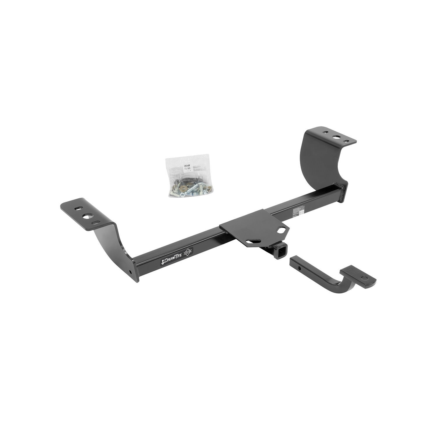 2015-2023 Dodge Charger Draw-tite Class 2 Trailer Hitch, 1-1/4 Inch Square Receiver Bundle w/ Plug-n-Play T-One Wiring Harness thumbnail 9