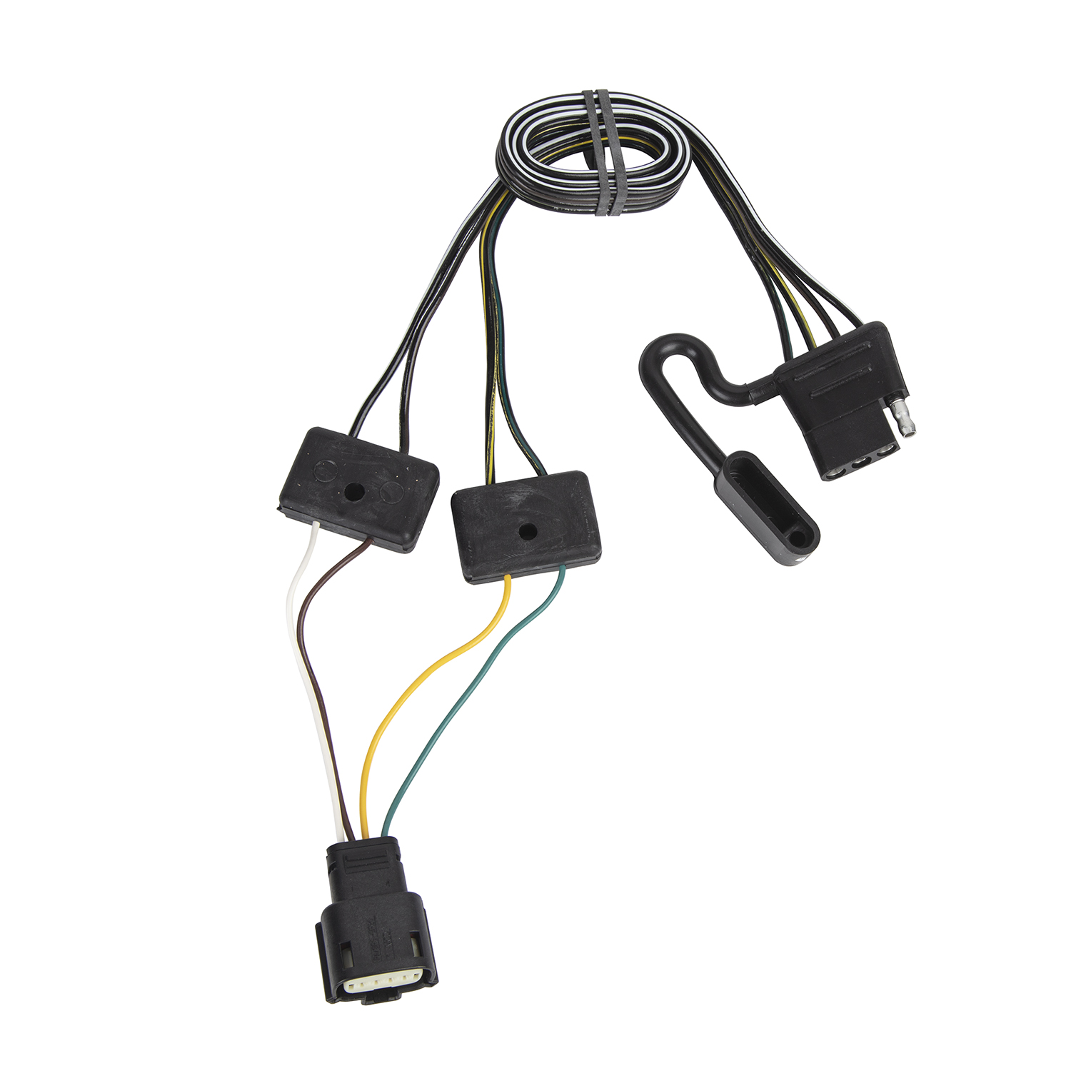 2019-2024 Cadillac XT4 Draw-Tite Class 3 Trailer Hitch, 2 Inch Square Receiver Bundle w/ Plug-n-Play T-One Wiring Harness thumbnail 1