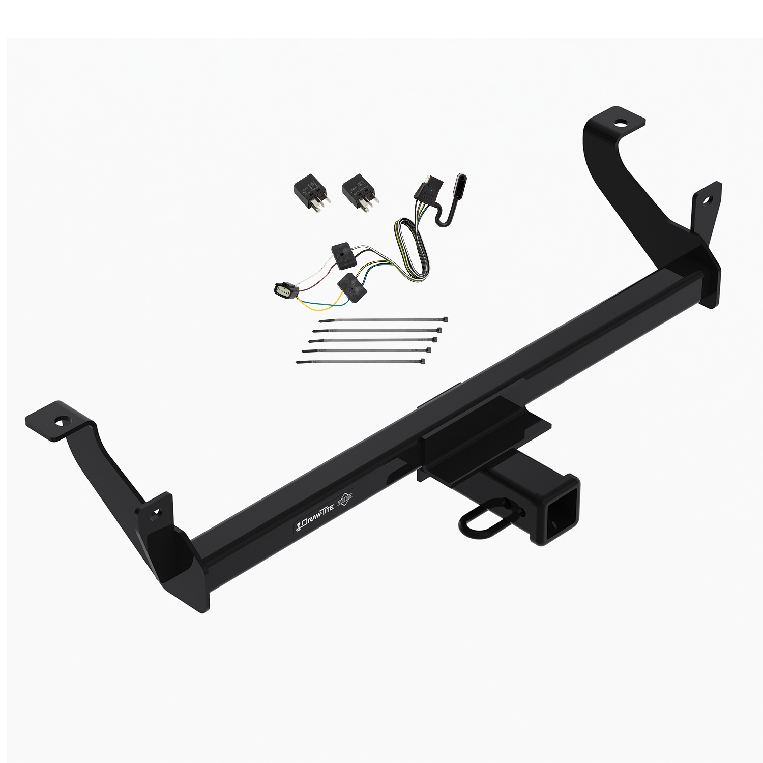 2019-2020 Buick Envision Draw-tite Class 3 Trailer Hitch, 2 Inch Square Receiver Bundle w/ Plug-n-Play T-One Wiring Harness thumbnail 0
