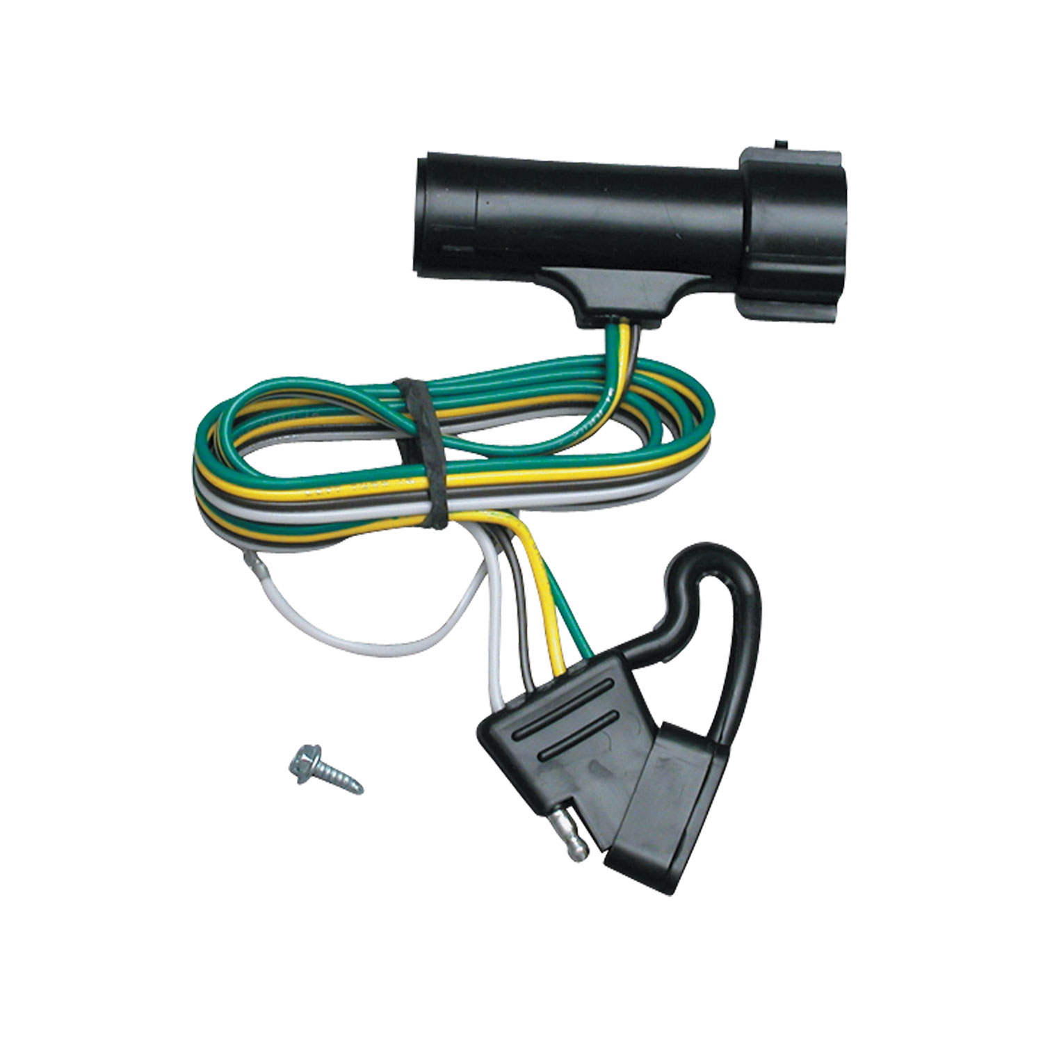 1980-1986 Ford F-250 Except w/Custom Fascia Draw-tite Titan Class 5 Trailer Hitch, 2-1/2 Inch Square Receiver Bundle w/ Plug-n-Play T-One Wiring Harness thumbnail 1