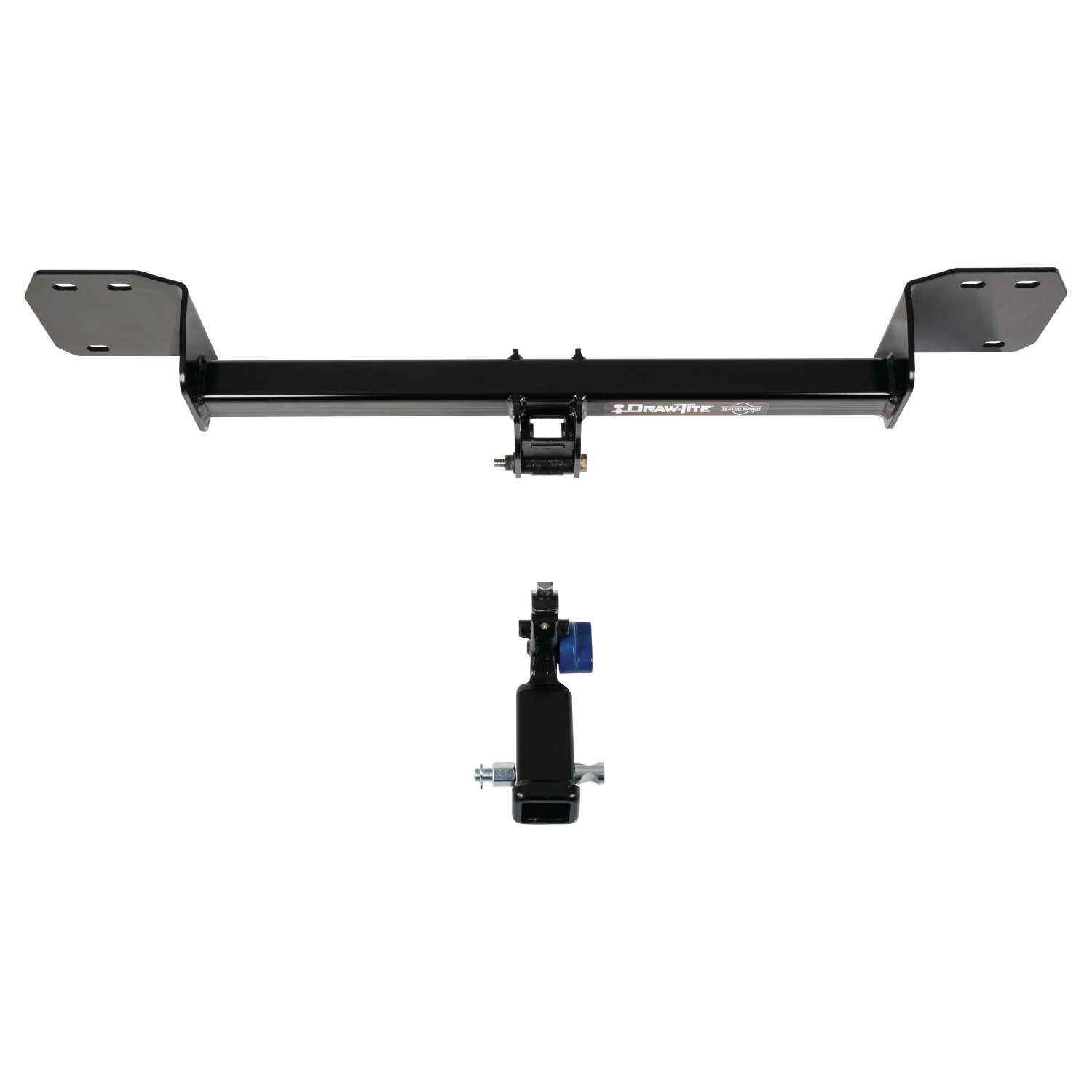 2016-2024 Volvo XC90 Draw-Tite Hidden Hitch Completely Hidden Trailer Hitch 2 Inch Removable Receiver Bundle w/ Plug-n-Play T-One Wiring Harness thumbnail 8