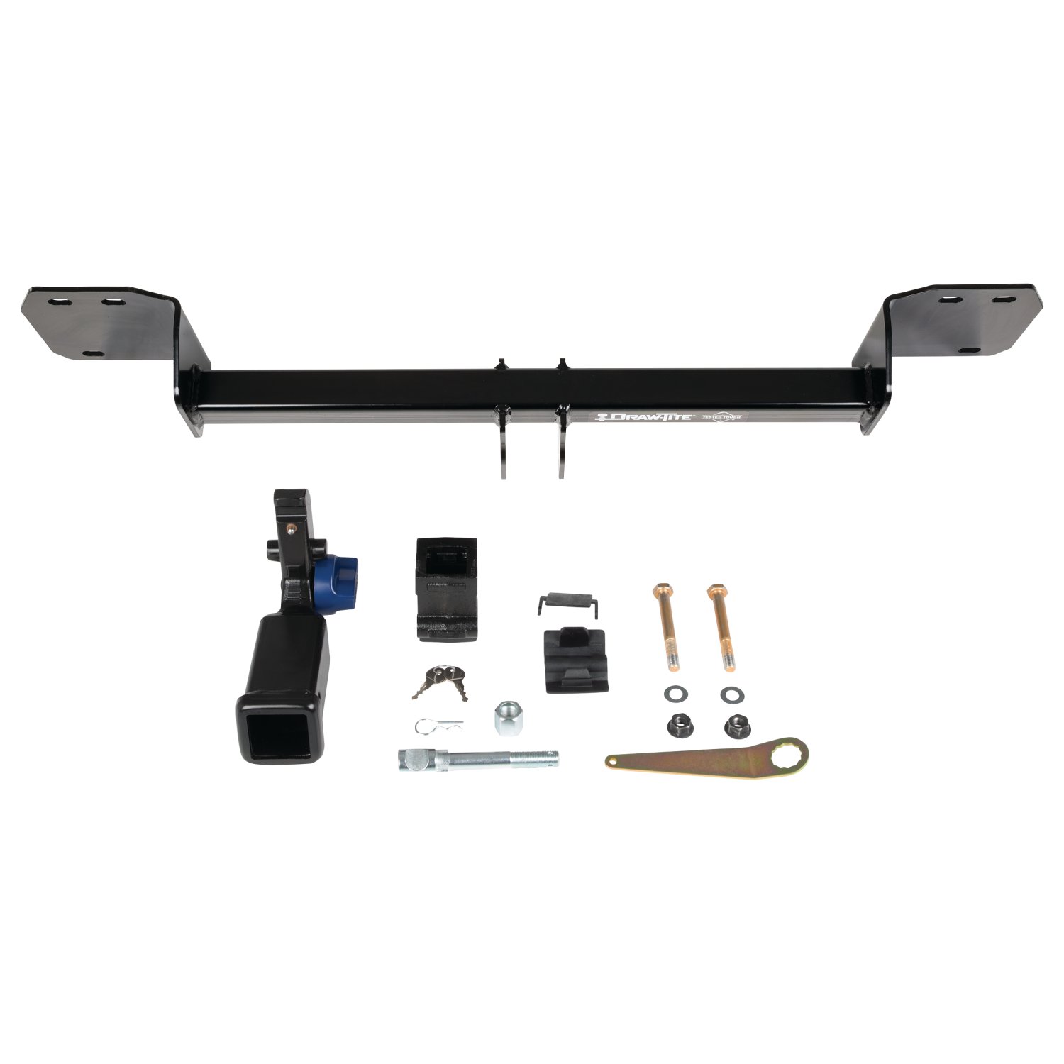 2016-2024 Volvo XC90 Draw-Tite Hidden Hitch Completely Hidden Trailer Hitch 2 Inch Removable Receiver Bundle w/ Plug-n-Play T-One Wiring Harness thumbnail 9