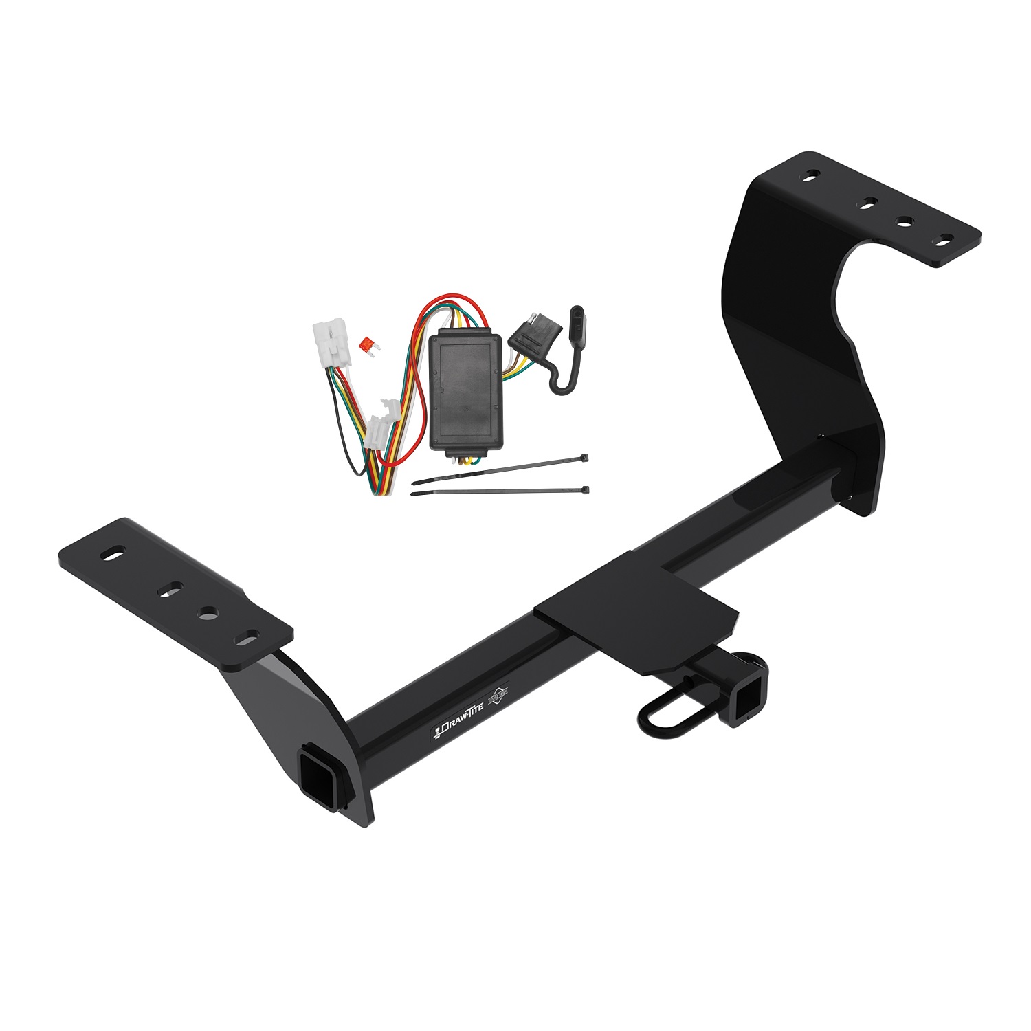 2019-2024 Subaru Forester Draw-Tite Class 2 Trailer Hitch, 1-1/4 Inch Square Receiver Bundle w/ Plug-n-Play T-One Wiring Harness thumbnail 0