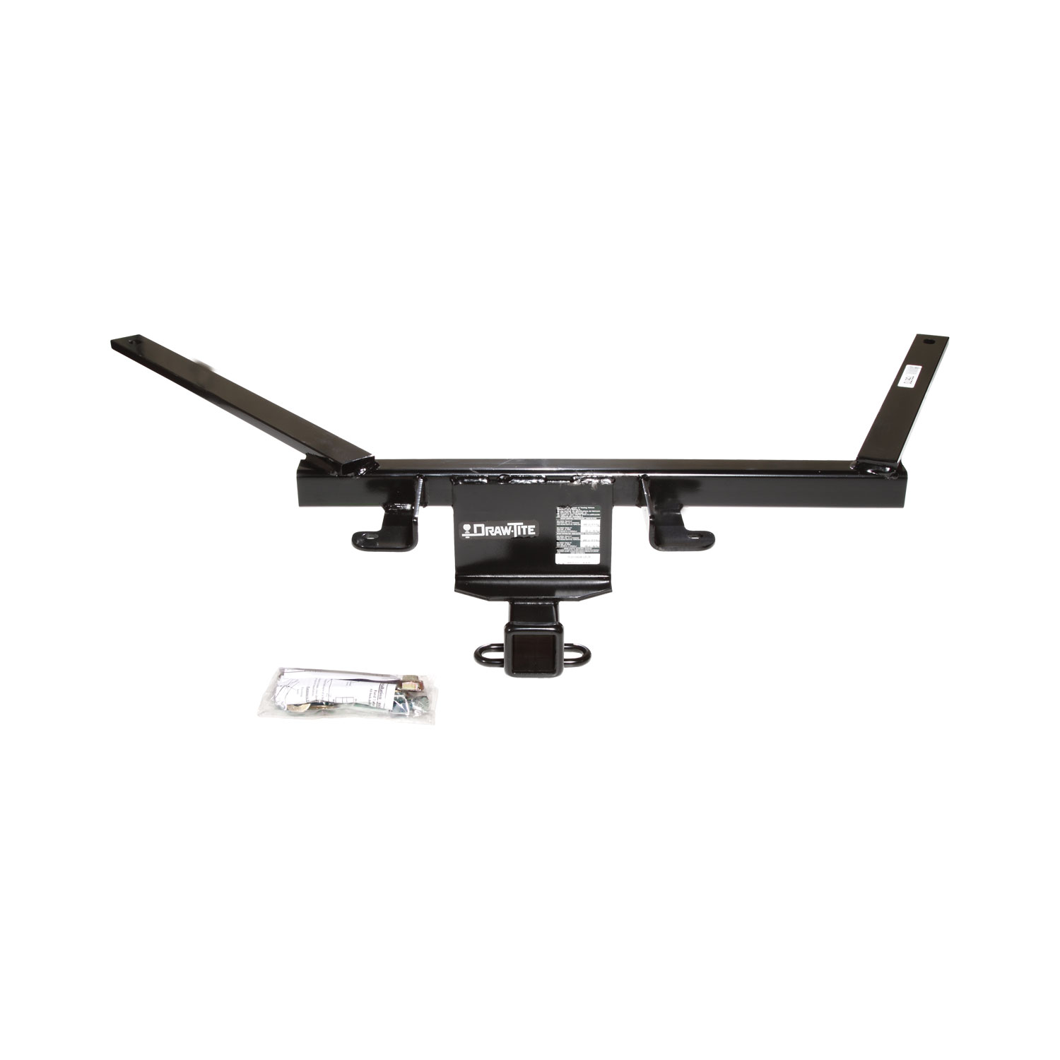 2010-2019 Ford Taurus Sedan Draw-tite Class 3 Trailer Hitch, 2 Inch Square Receiver Bundle w/ Plug-n-Play T-One Wiring Harness thumbnail 7