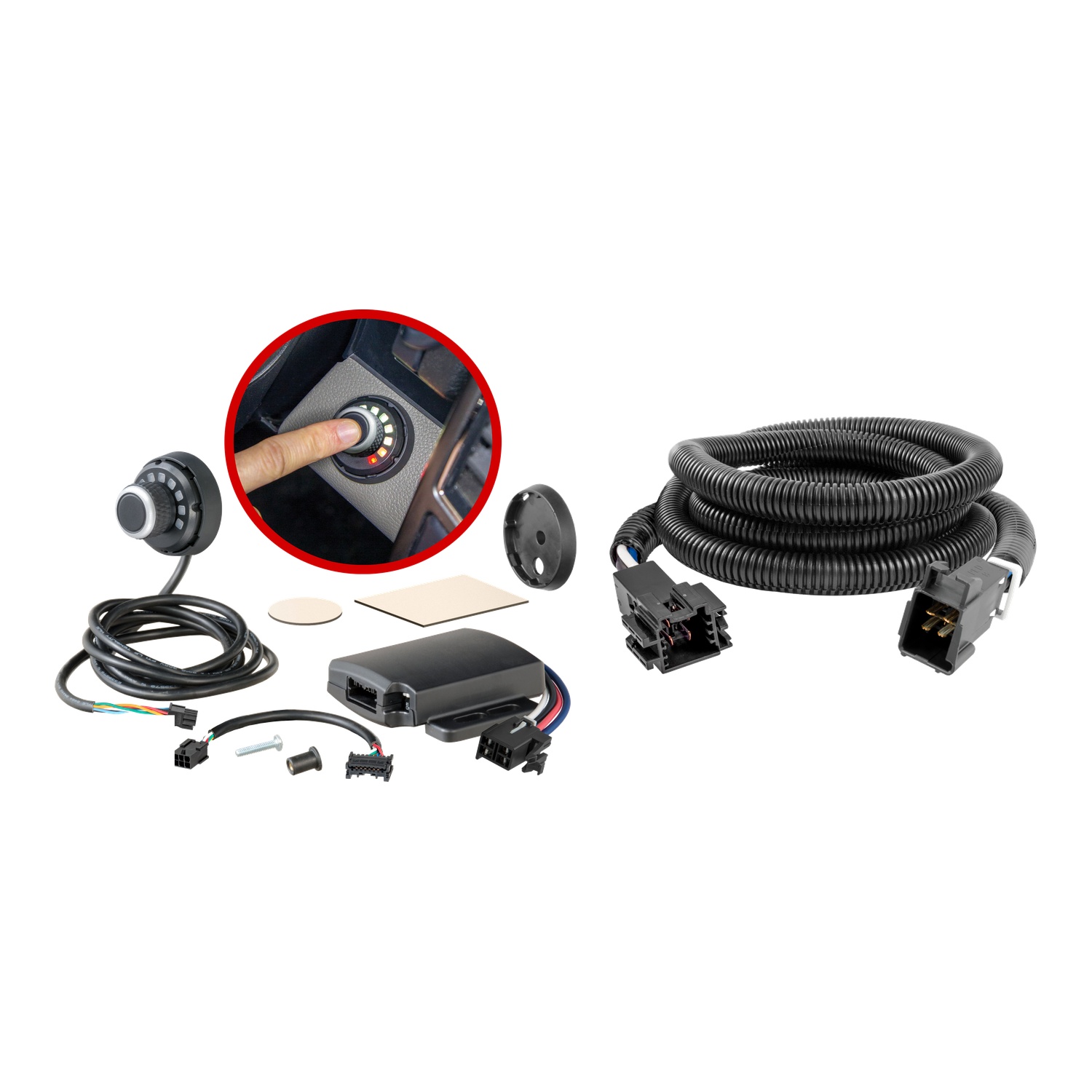 2007-2009 Dodge Sprinter 2500  CURT Venturer NEXT Time-Delay Trailer Brake Controller for 1-3 Axles #51116 thumbnail 0