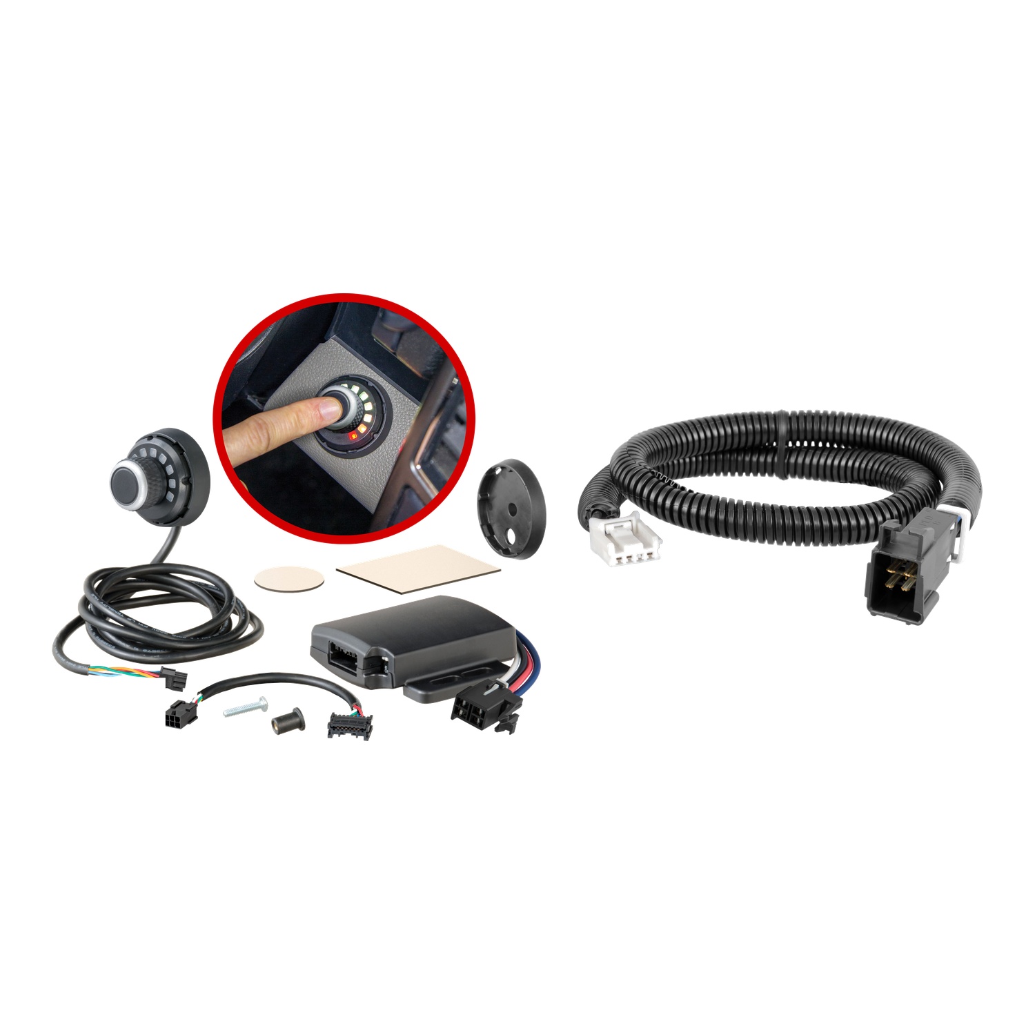 2024-2025 Mazda CX-90  CURT Venturer NEXT Time-Delay Trailer Brake Controller for 1-3 Axles #51116 thumbnail 0