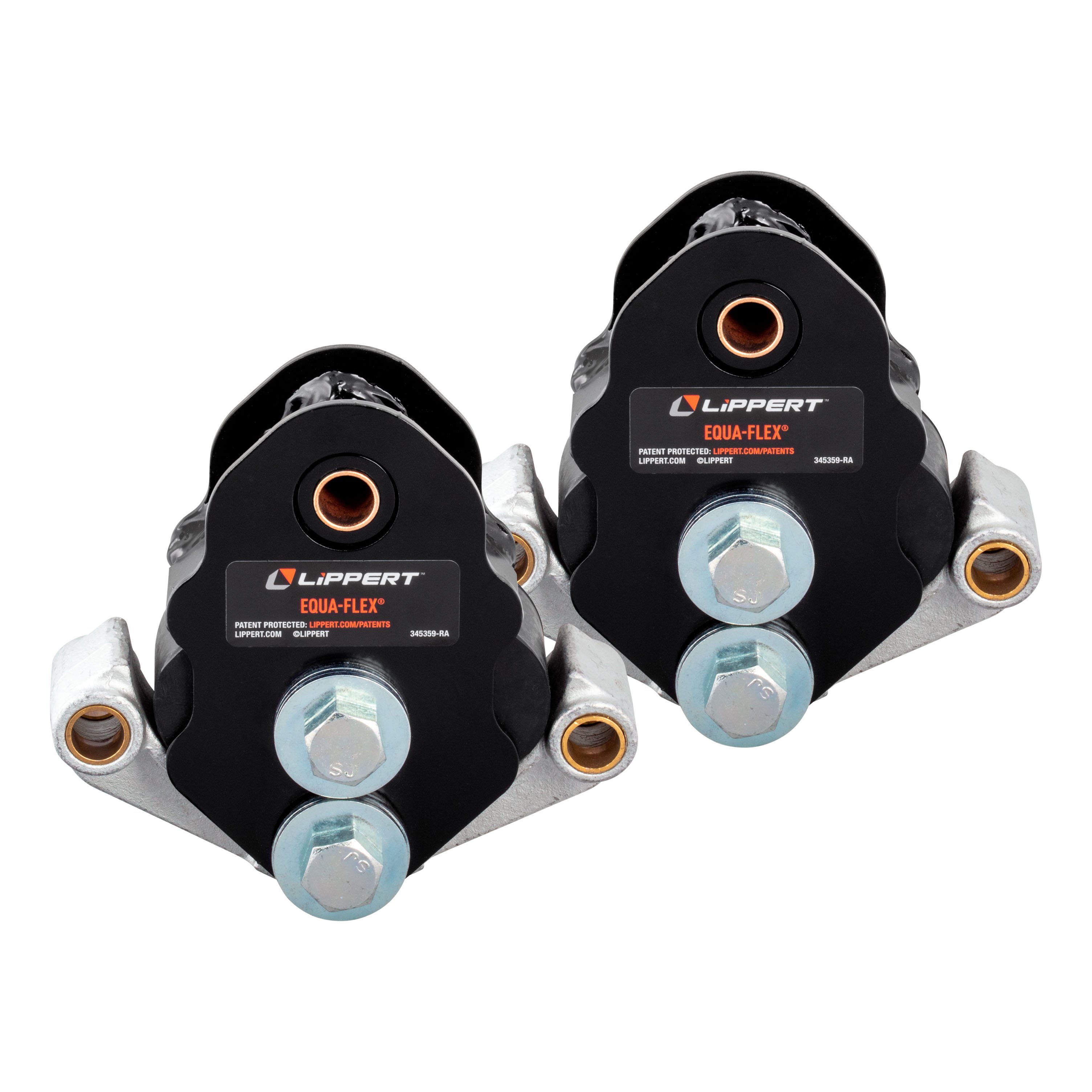 CURT Lippert 2024114953 Equa-Flex Rubberized Equalizer Tandem Axle Kit 4,000-6,000 lb Axles thumbnail 2