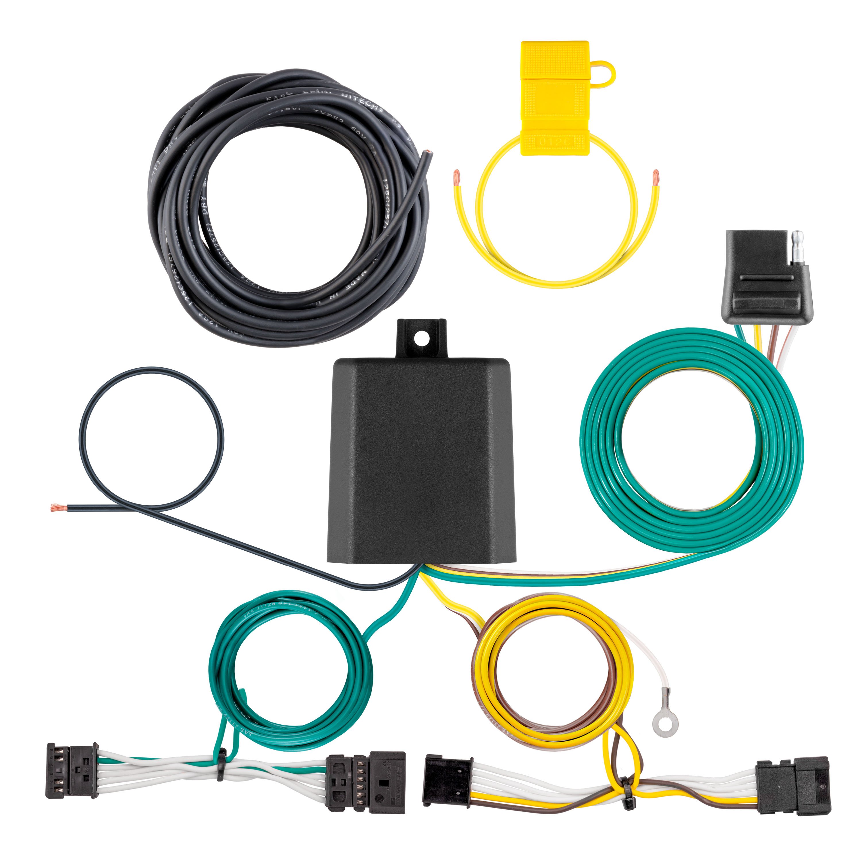 CURT 56557 Vehicle-Side Custom 4-Pin Trailer Wiring Harness, Fits Select  BMW X4 thumbnail 0