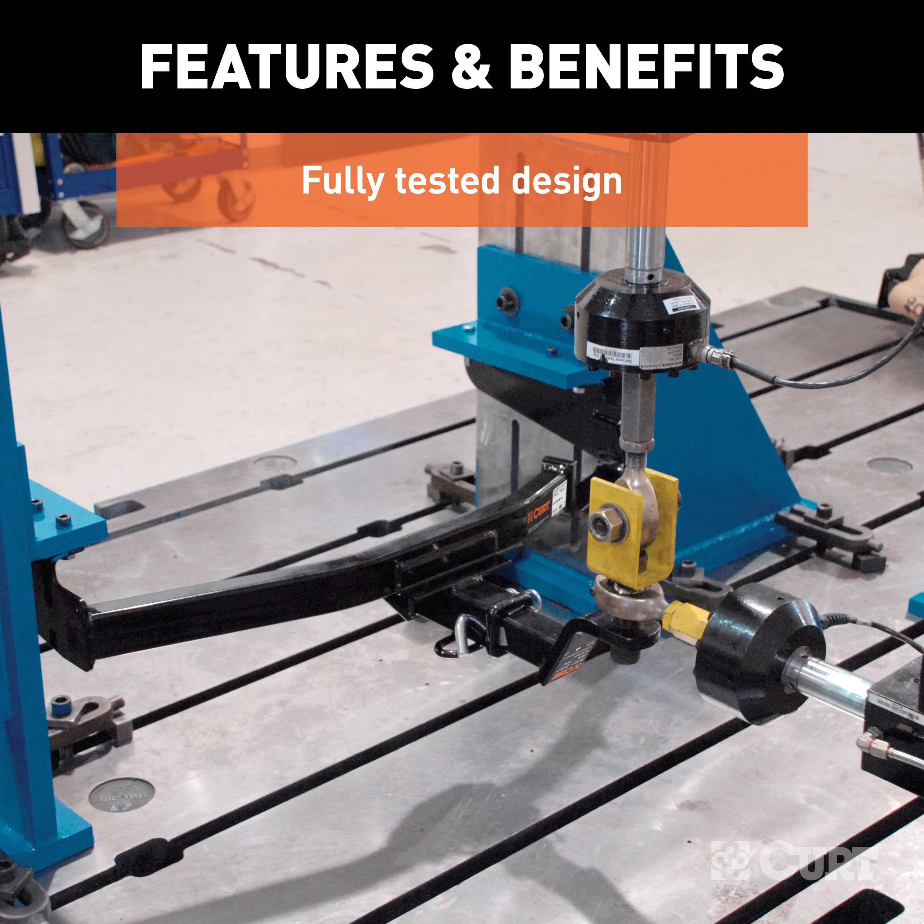 CURT 13642 Class 3 Trailer Hitch, 2-Inch Receiver, Fits Select Hyundai Palisade thumbnail 5