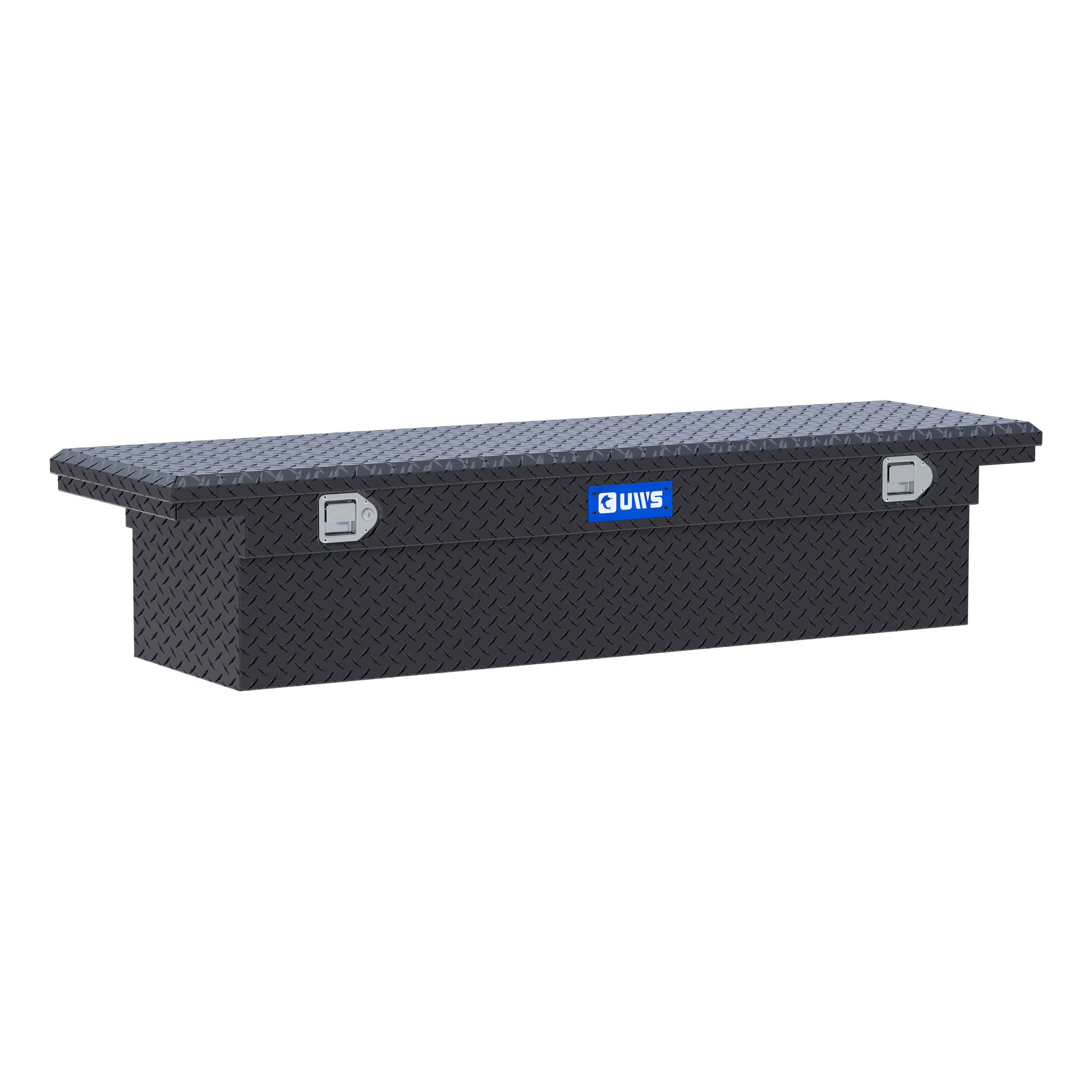 UWS EC50001 69-Inch Matte Black Aluminum Truck Tool Box, Heavy-Wall, RigidCore Lid, Secure Storage thumbnail 0
