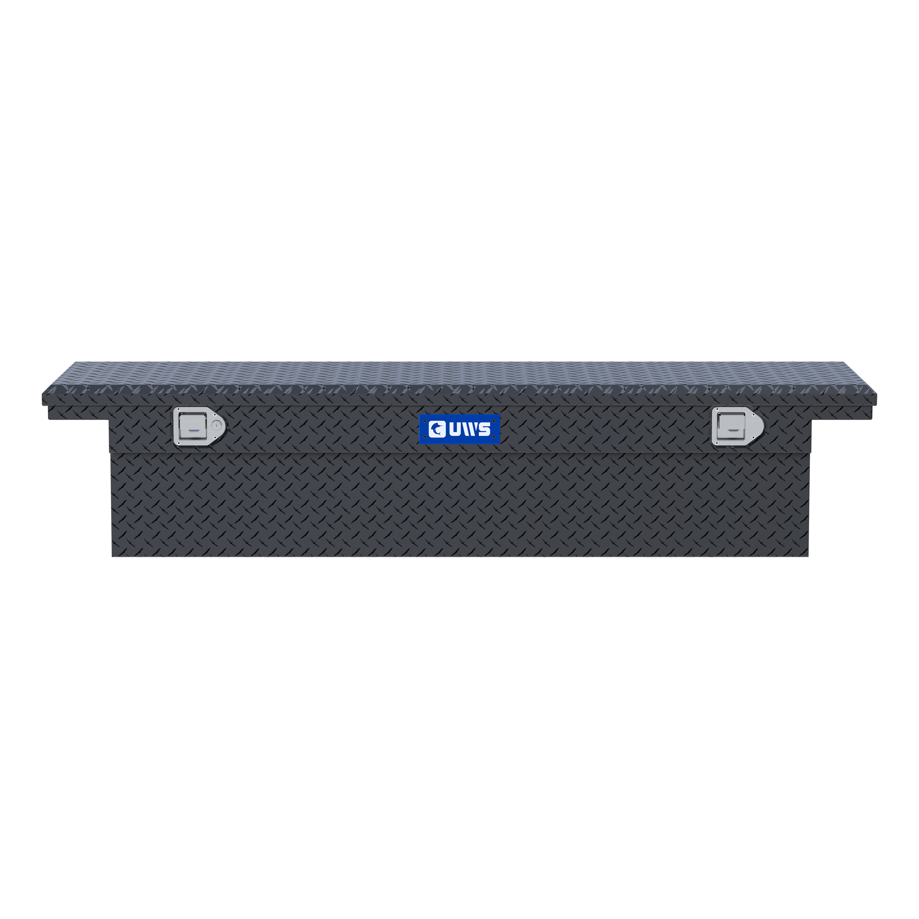 UWS EC50001 69-Inch Matte Black Aluminum Truck Tool Box, Heavy-Wall, RigidCore Lid, Secure Storage thumbnail 1