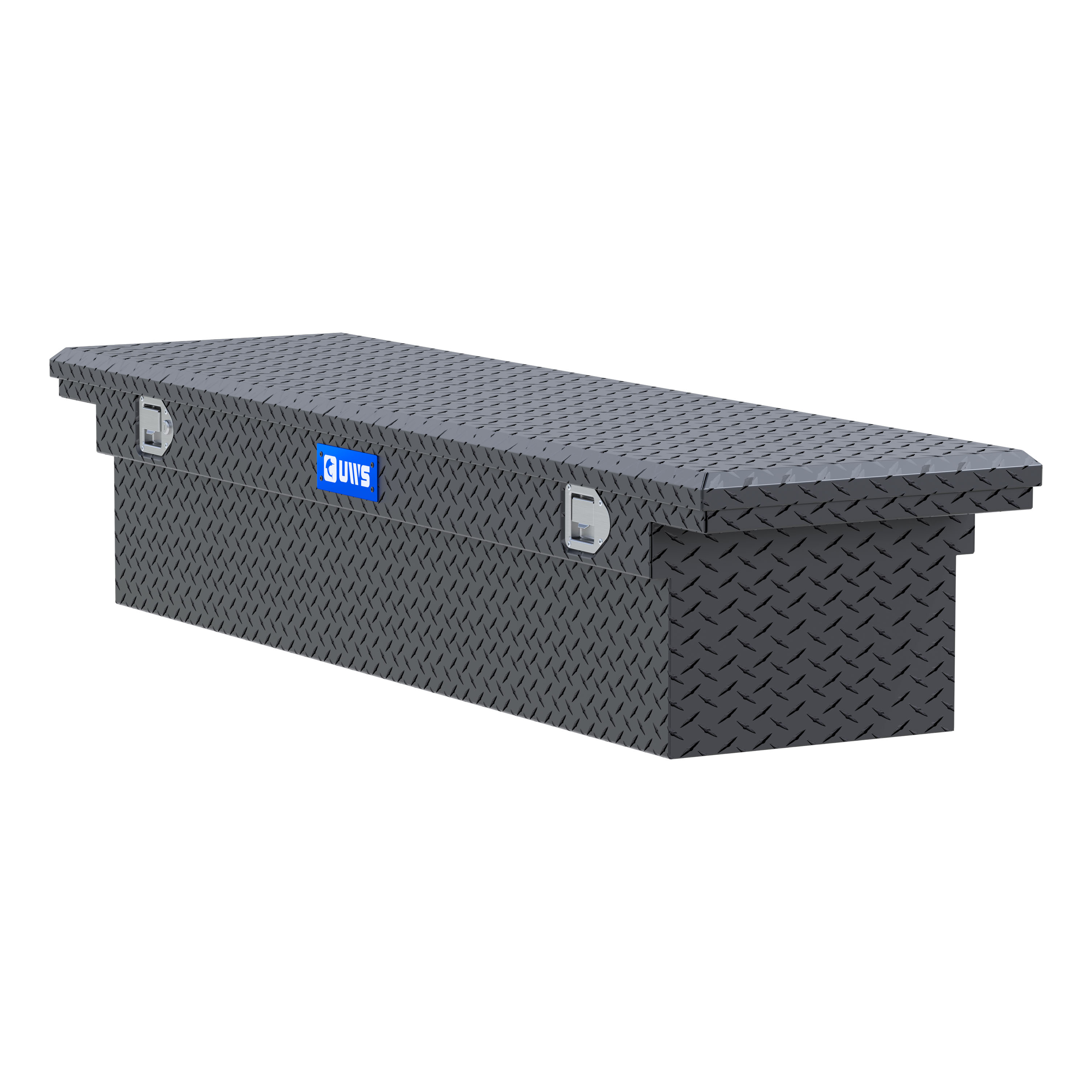 UWS EC50002 72-Inch Matte Black Aluminum Truck Tool Box, Heavy-Wall, RigidCore Lid, Secure Storage thumbnail 3