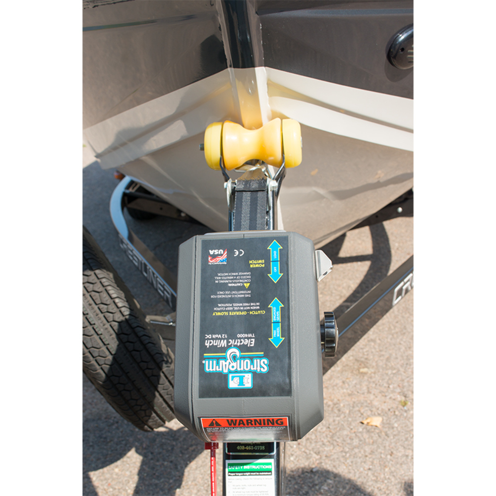 Dutton-Lainson 1,500 lb., TW4000 DC Electric Winch, 20 ft. Strap, Clutch, No Remote thumbnail 4