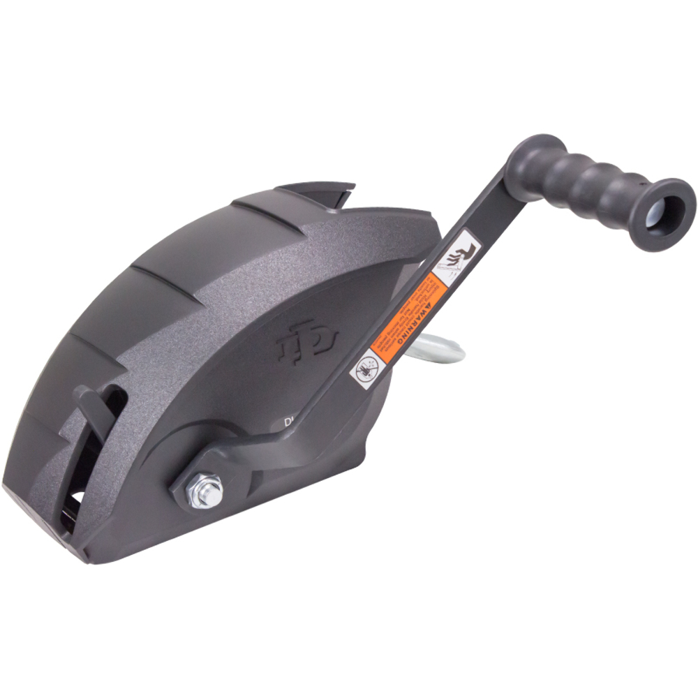 Dutton-Lainson 1,500 lb., DLx1500FC Pulling Winch, Full Cover, 20 ft Strap thumbnail 0