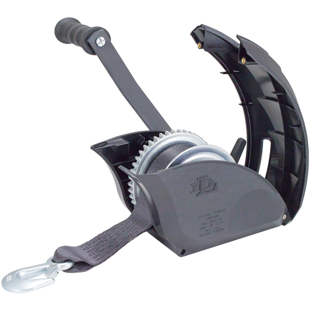 Dutton-Lainson 1,500 lb., DLx1500FC Pulling Winch, Full Cover, 20 ft Strap thumbnail 3