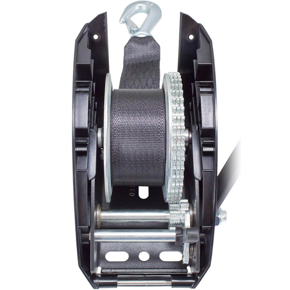 Dutton-Lainson 1,500 lb., DLx1500FC Pulling Winch, Full Cover, 20 ft Strap thumbnail 4