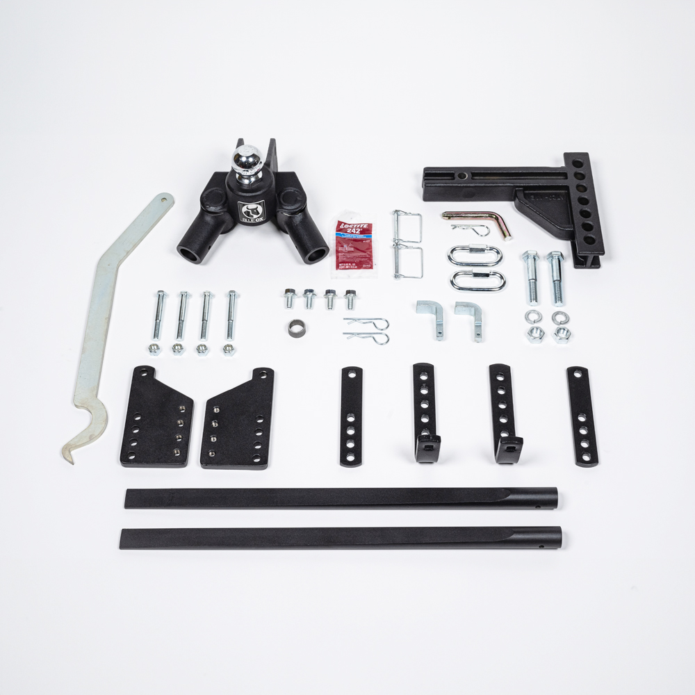 BlueOx 13k, 1k lb TW, TrackPro Weight Distribution Hitch, 2" Recievers 7 Hole Shank BXW1050 thumbnail 1