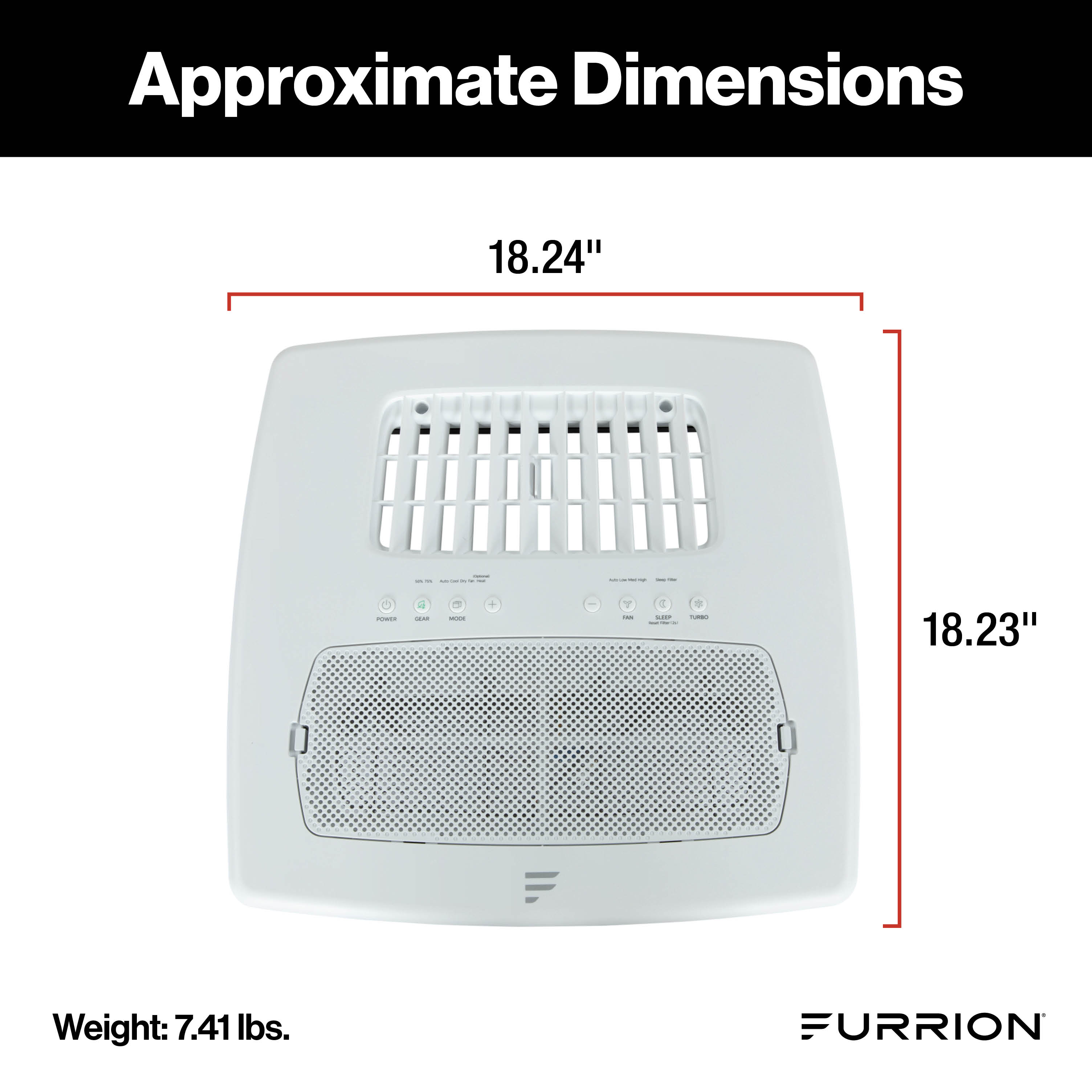 Furrion Chill® Cube Ducted Air Distribution Box (R32) with Remote - White #2024040312 thumbnail 1