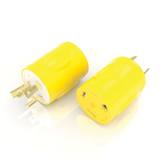Furrion Adapter Plug - 30A to 30A #F3030AD-RY thumbnail 0