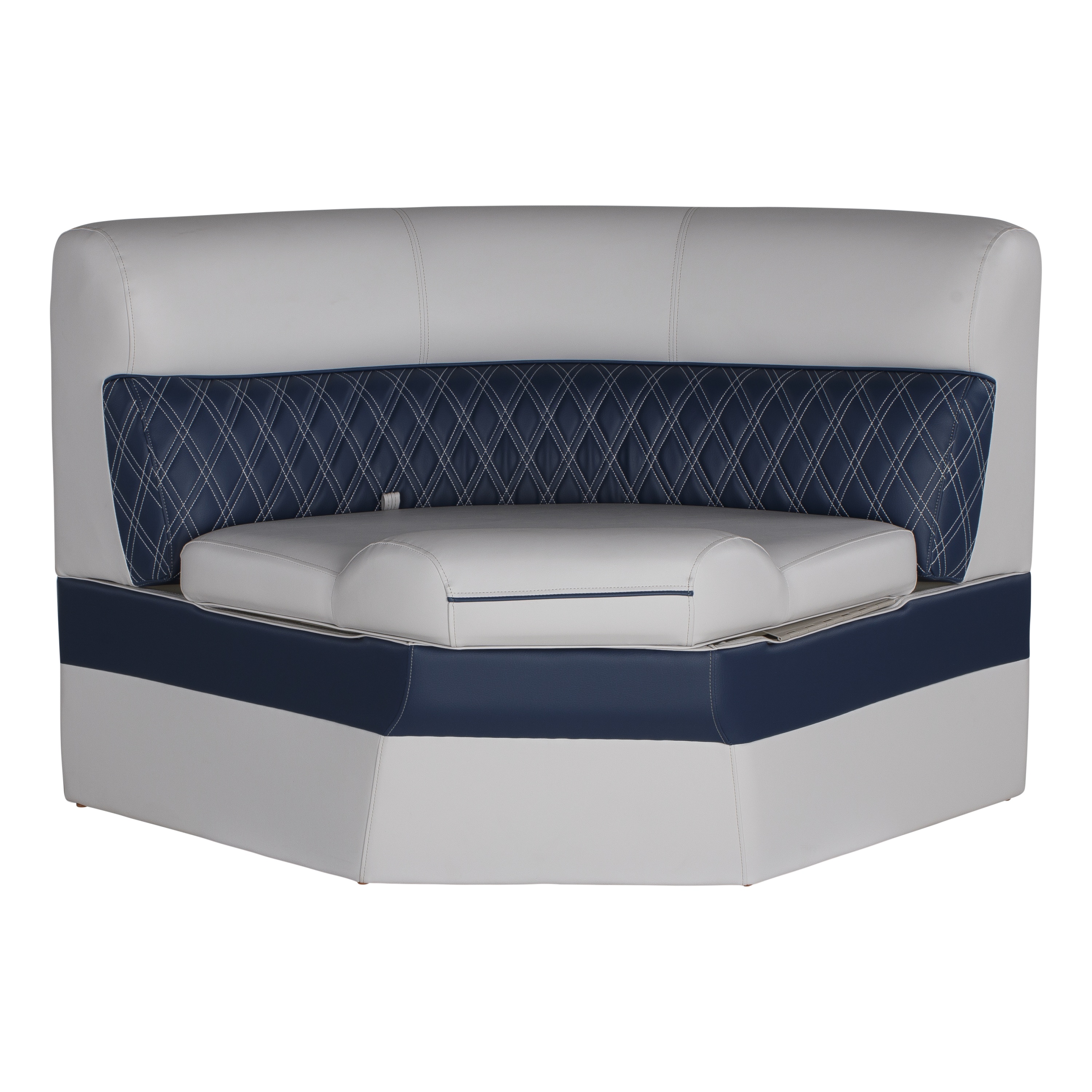 Lippert Sunset Collection 36" Radius Corner Pontoon Seat #2024021322