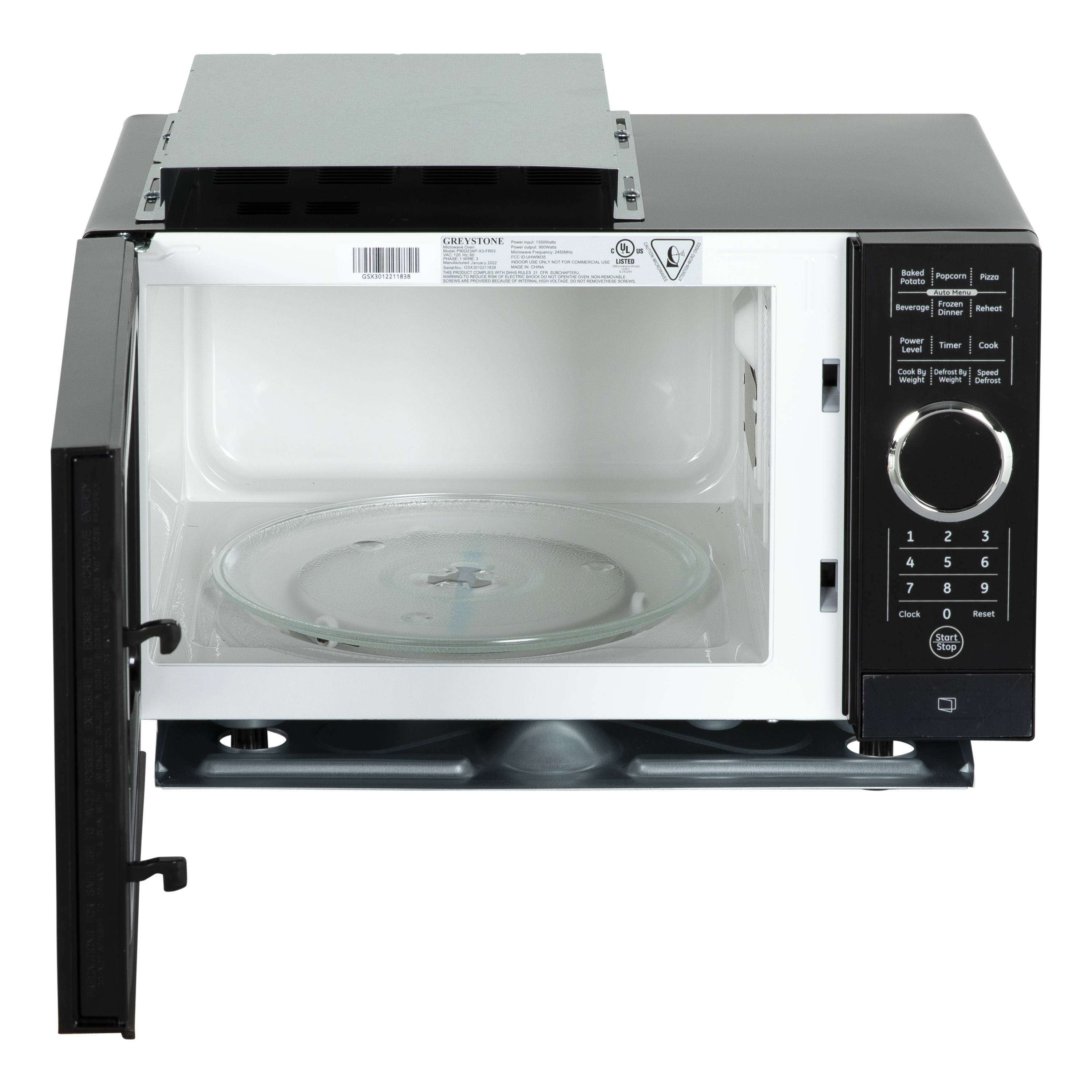 Greystone® by Furrion Built-In Microwave - 0.9 cu. ft., Black #2022302295 thumbnail 2