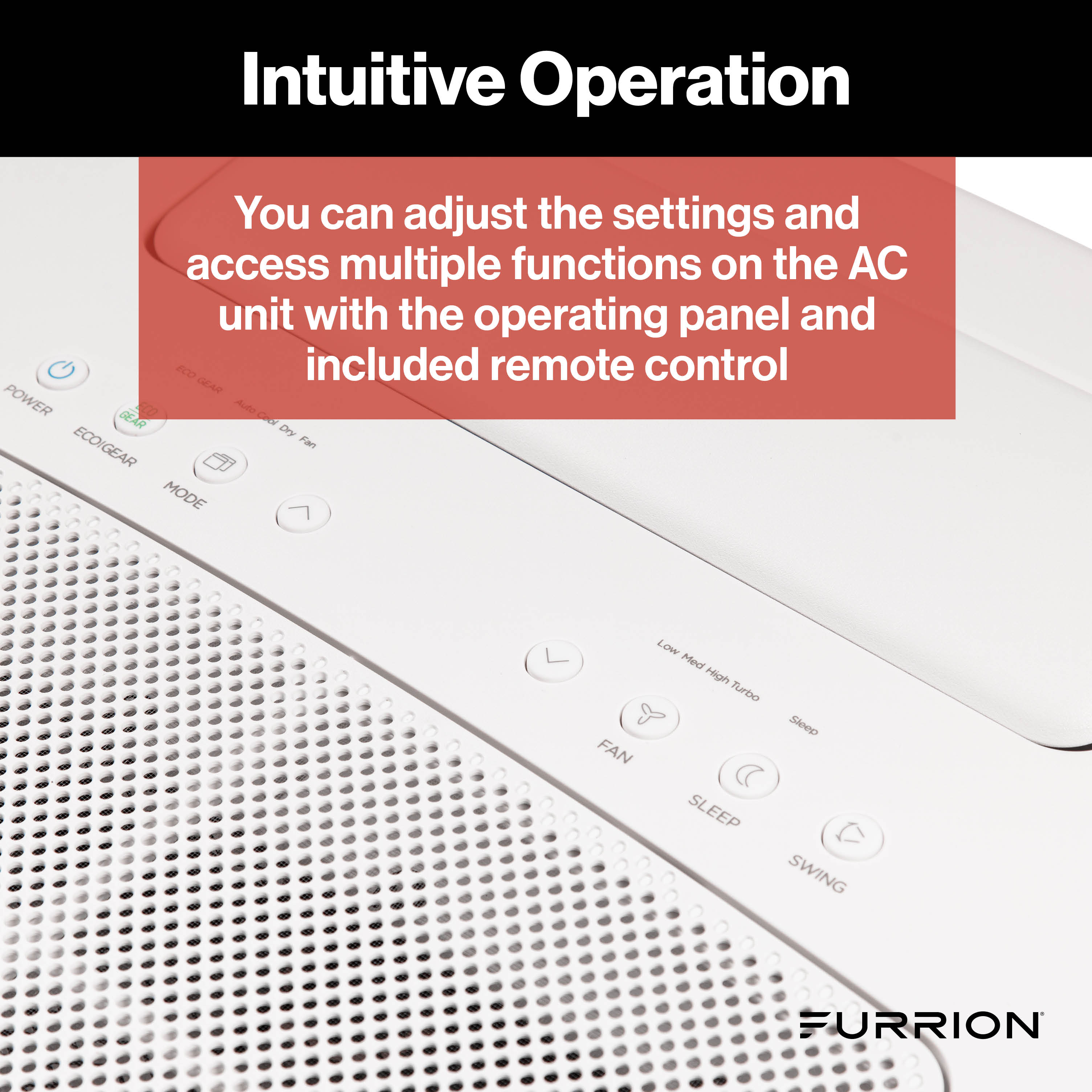 Furrion Chill® Cube Non-Ducted Air Distribution Box (R32) with Remote - White #2024040311 thumbnail 3