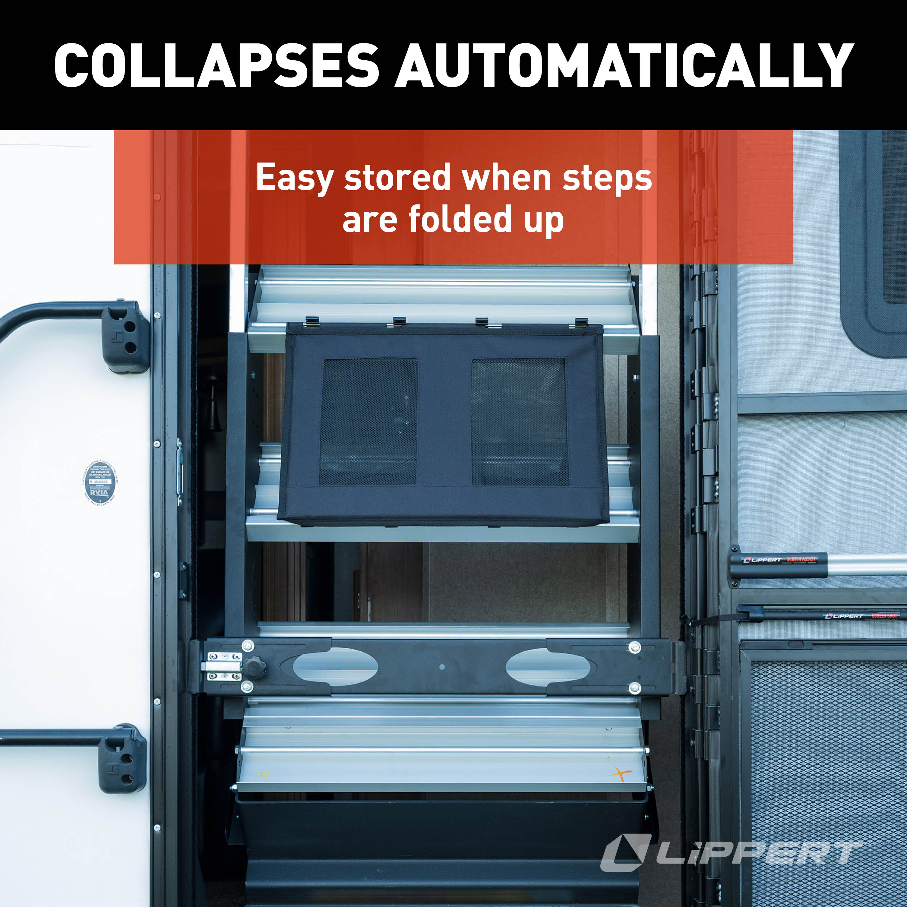 Lippert Solid Step® RV Shoe Storage #2025008967 thumbnail 3