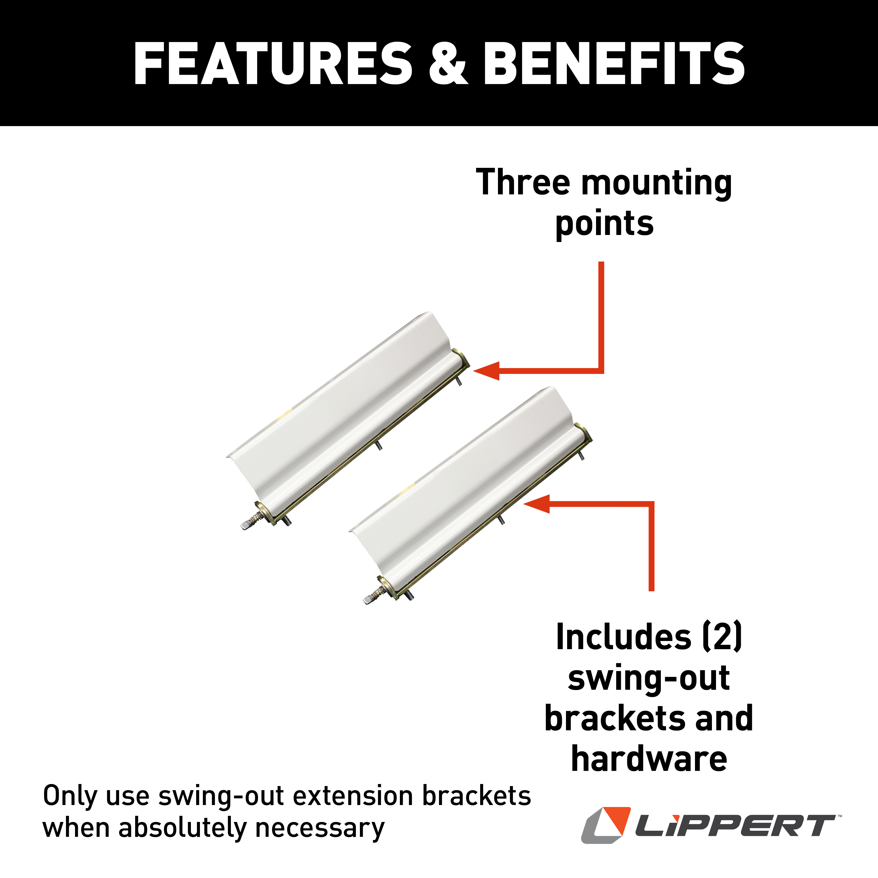 HappiJac Swing Out Extension Bracket #182496 thumbnail 1