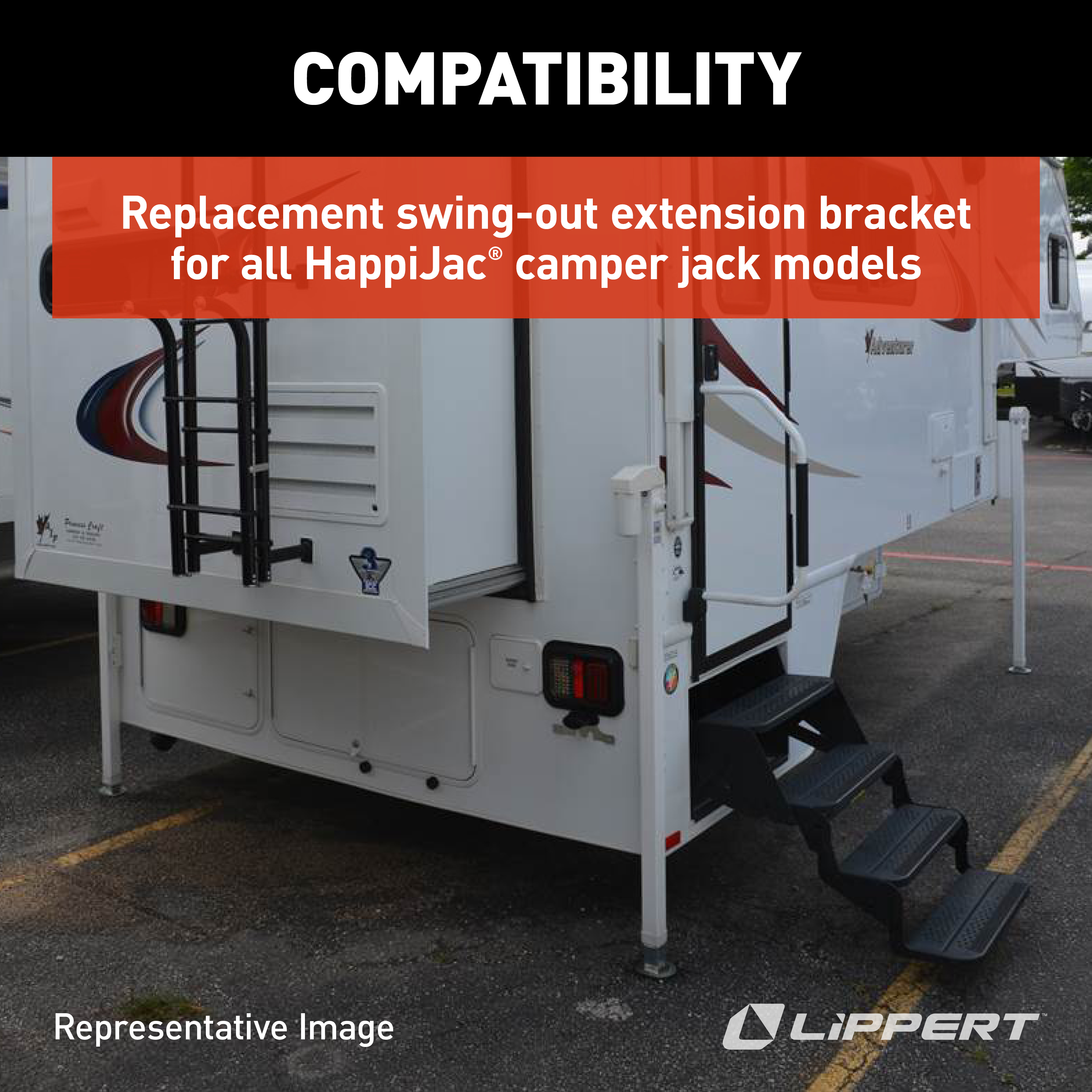 HappiJac Swing Out Extension Bracket #182496 thumbnail 2