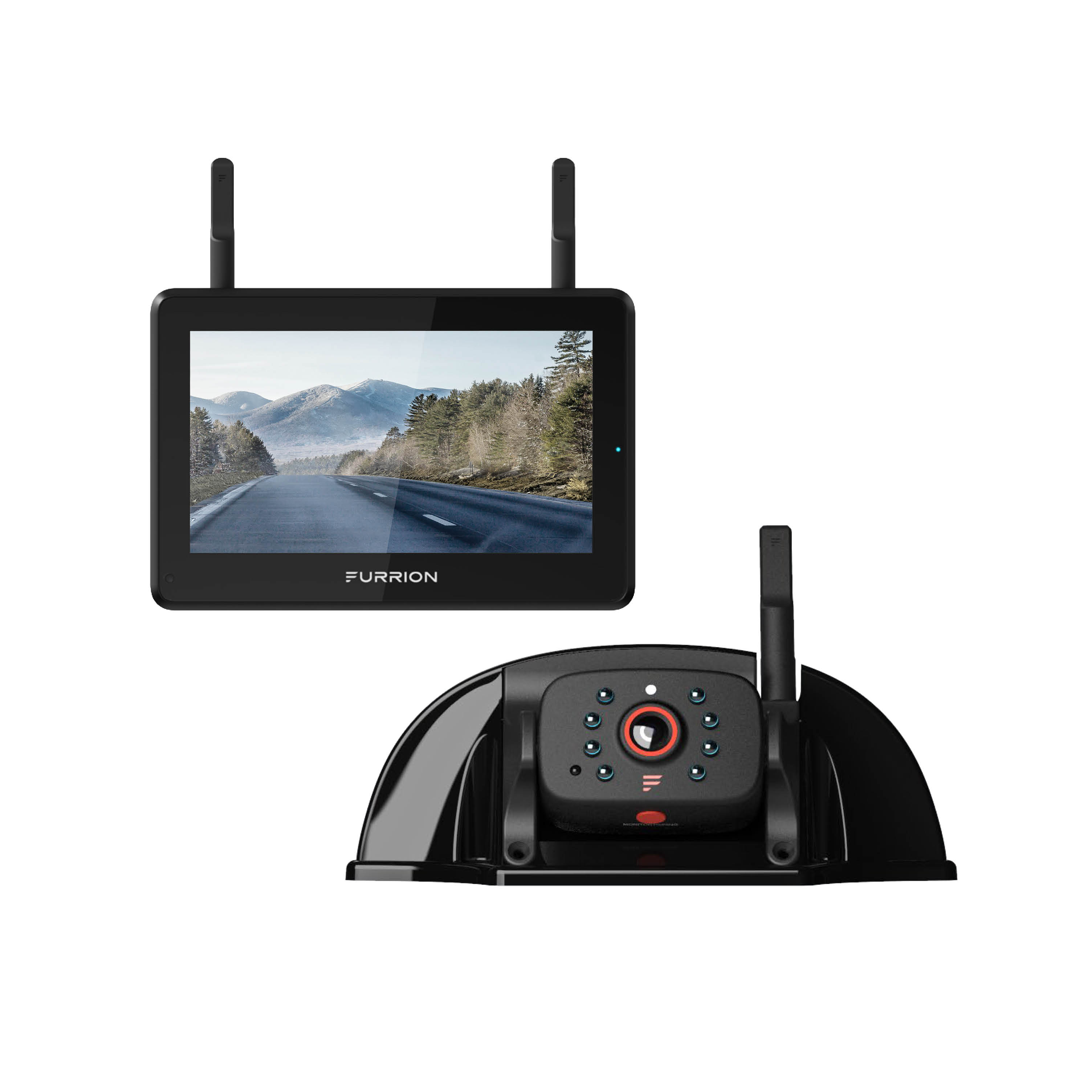 Furrion Vision S®+ RV Backup Camera System - 5" Monitor, Rear Sharkfin Camera #2021124370 thumbnail 0