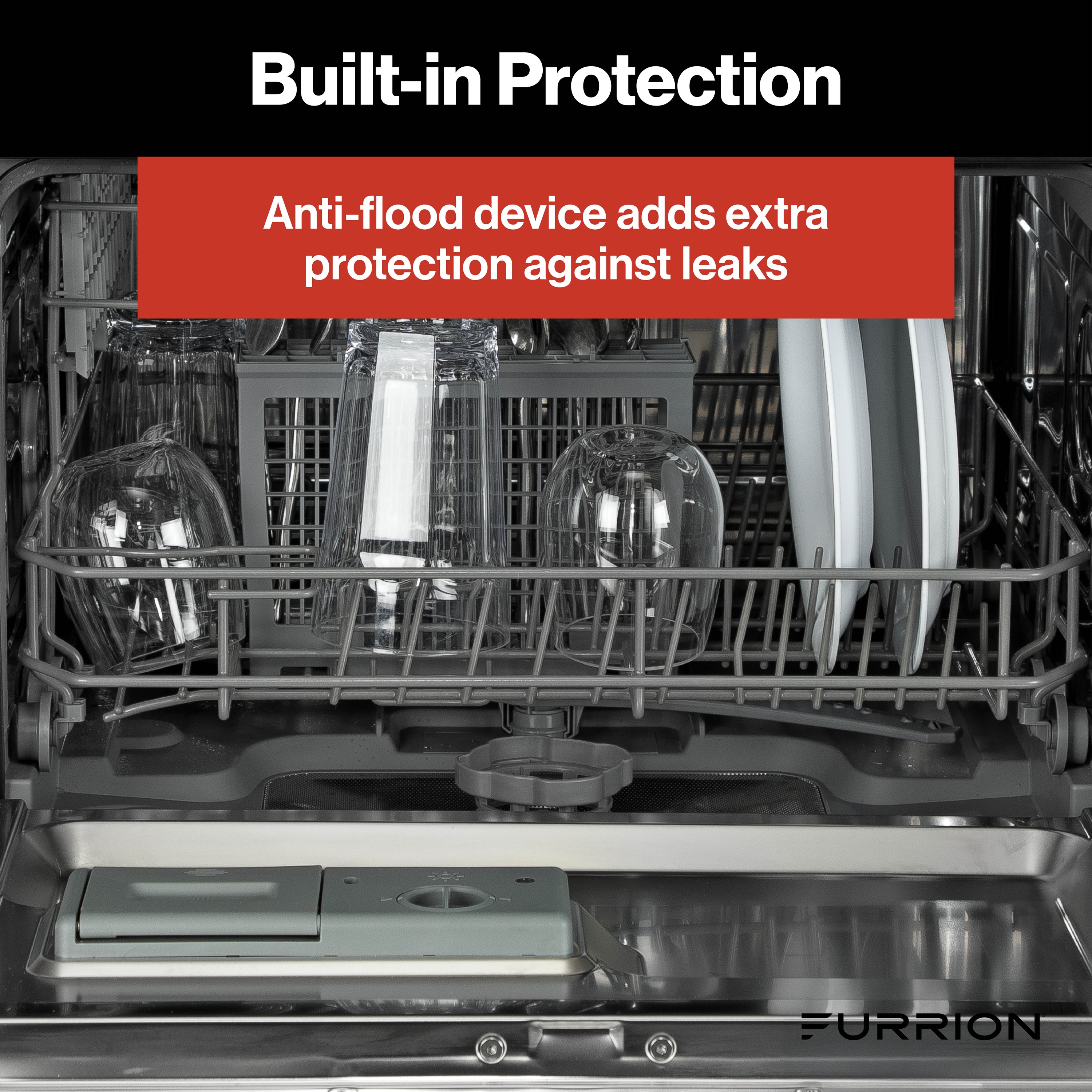Furrion RV Countertop Dishwasher - 18" Silver #2024038280 thumbnail 6