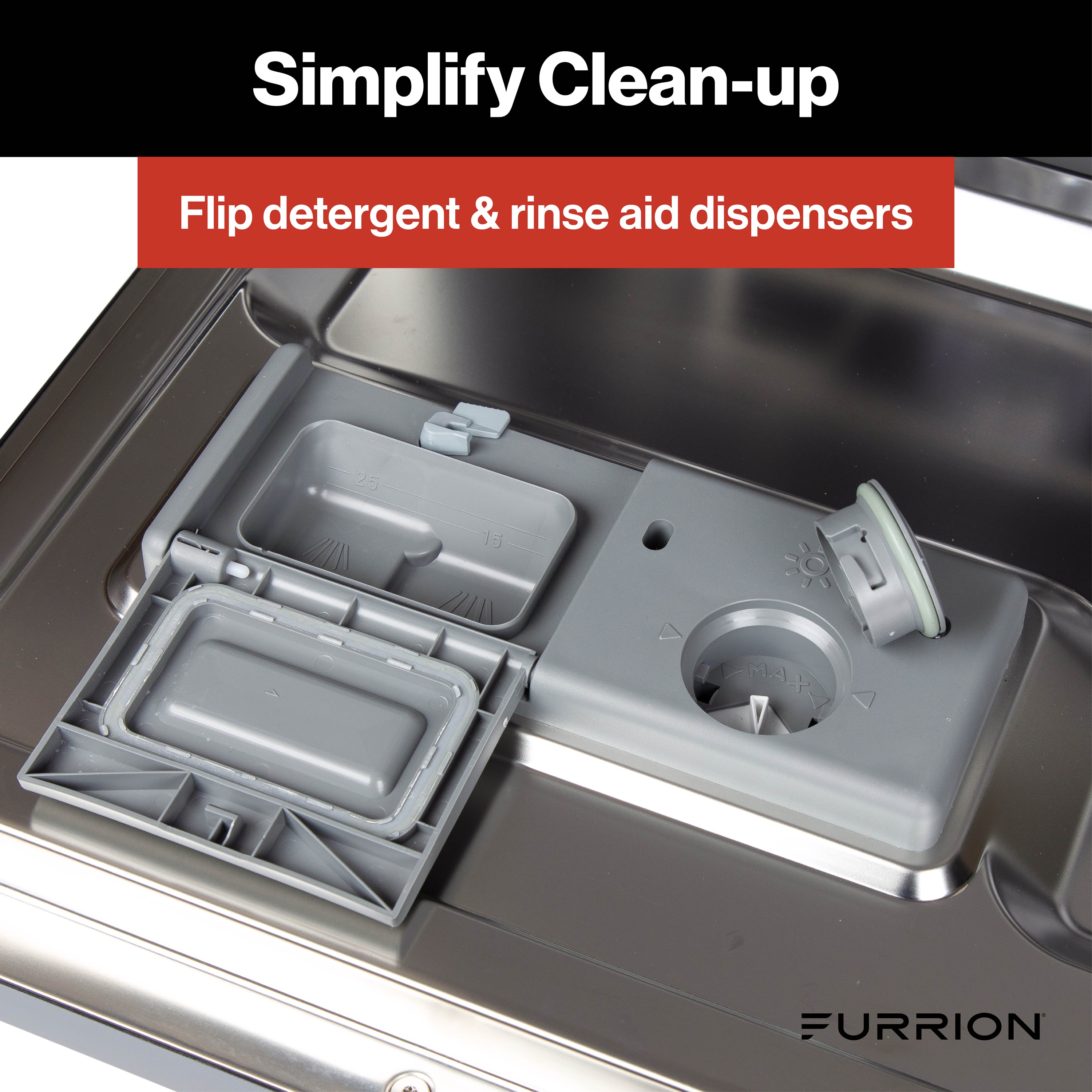 Furrion RV Countertop Dishwasher - 18" Silver #2024038280 thumbnail 7