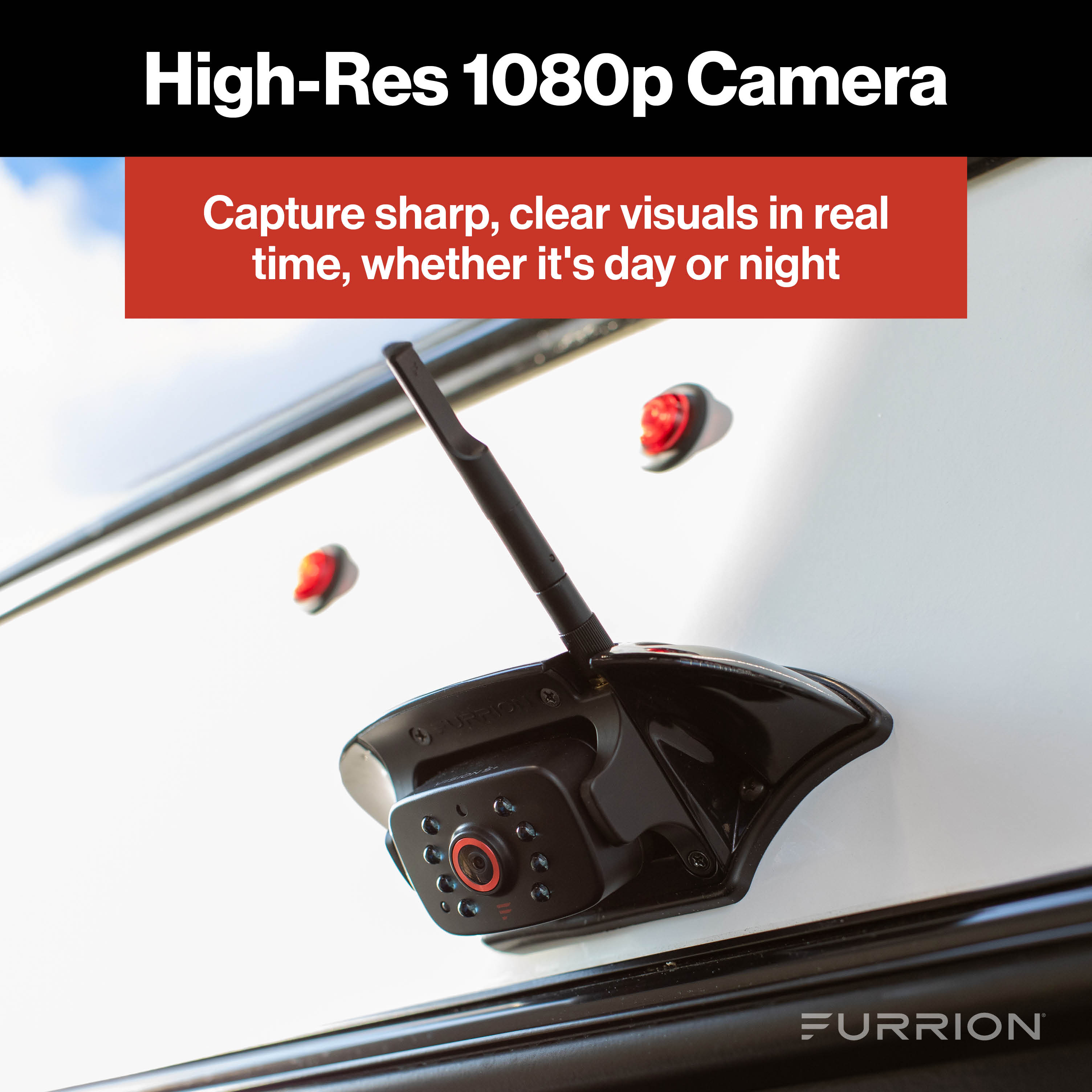 Furrion Vision S®+ RV Observation System - Sharkfin Camera with Bracket #2021124484 thumbnail 3