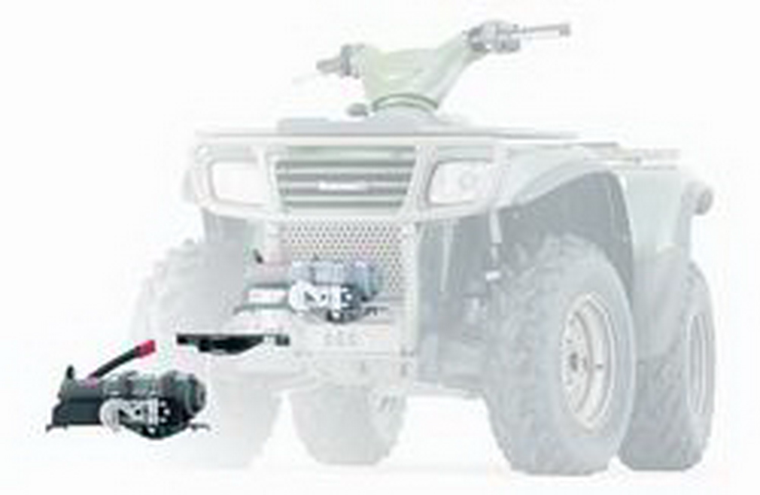 Warn 84704 Winch Mount Kit Honda Rancher TRX420 Steel Bolt-On thumbnail 0