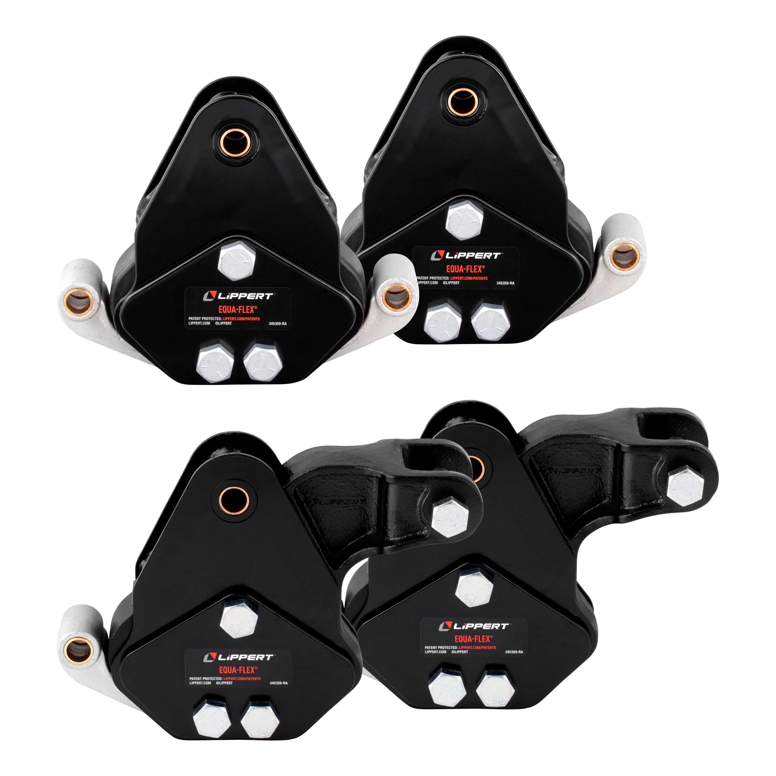 Lippert 2024115382 Equa-Flex Rubberized Equalizer Triple Axle Kit for Heavy-Duty 5,000-8,000-lb. Axles thumbnail 2