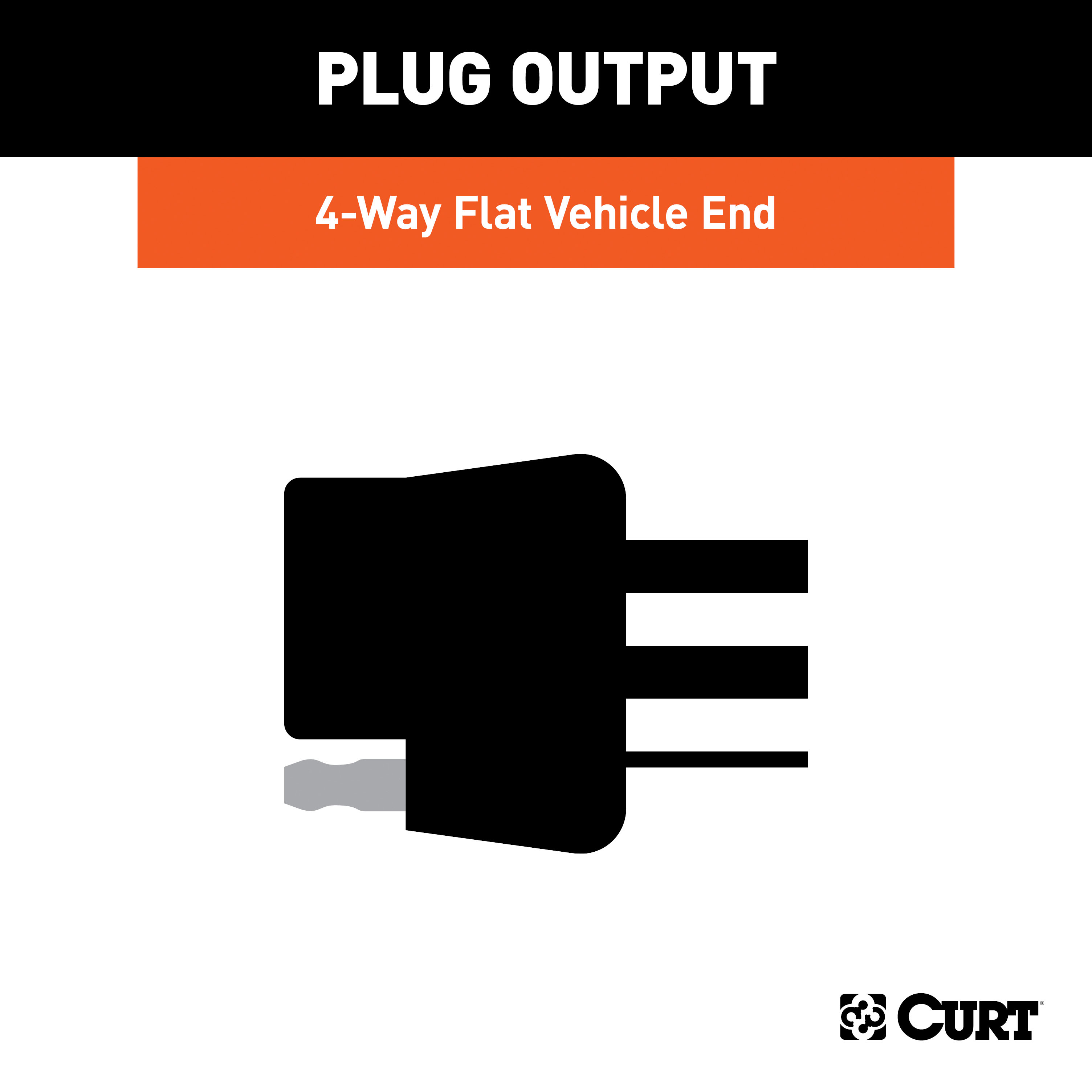 CURT 56556 Vehicle-Side Custom 4-Pin Trailer Wiring Harness, Fits Select Nissan Murano thumbnail 5