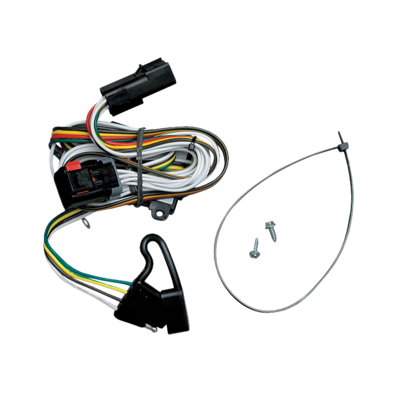 2001-2003 Chrysler Voyager Draw-tite Class 2 Trailer Hitch, 1-1/4 Inch Square Receiver Bundle w/ Plug-n-Play T-One Wiring Harness thumbnail 1