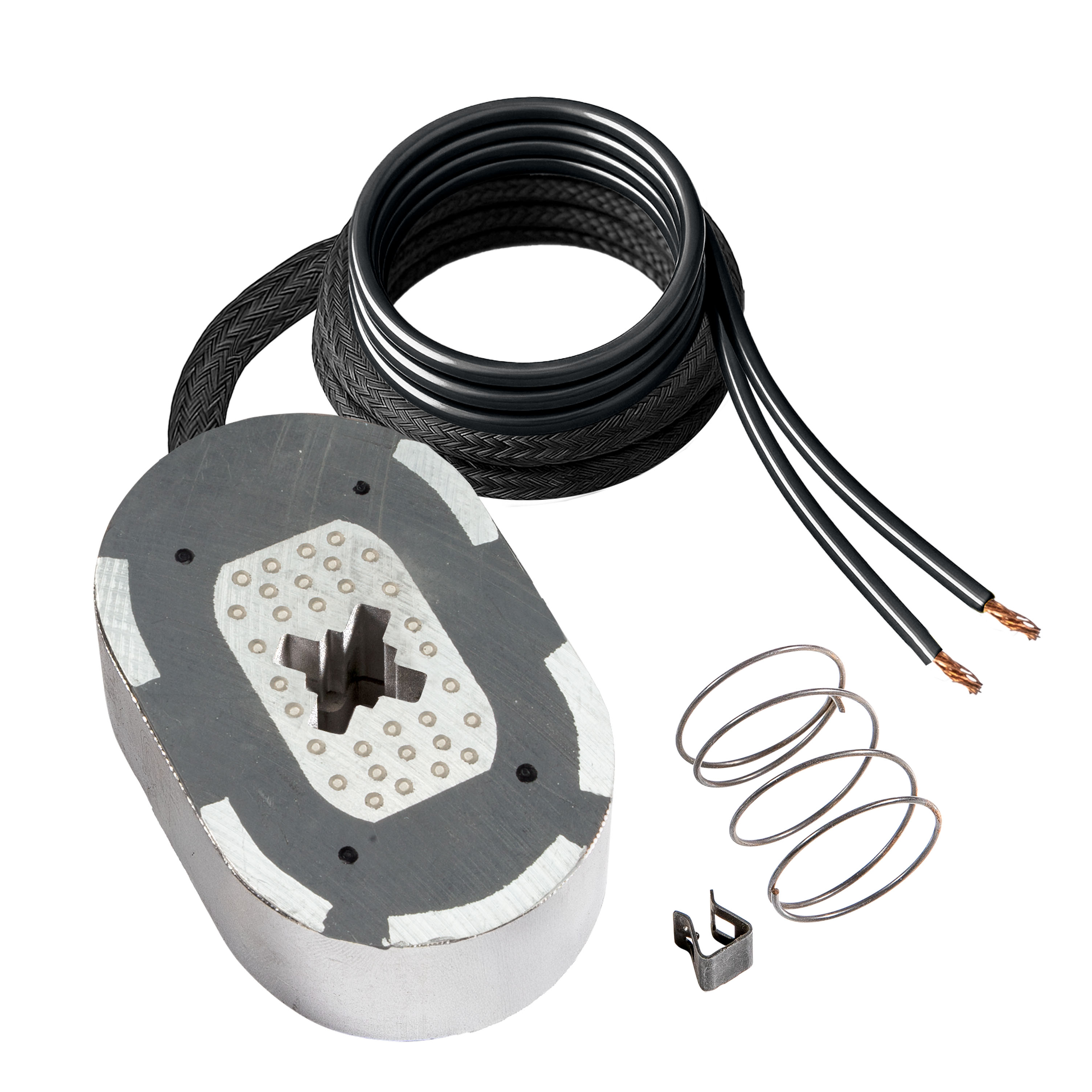 Lippert 2024120113 Electric Trailer Brake Magnet Kit, 5,200-7,000-lb. Axles, 12" x 2" Brakes, Black Lead Wire thumbnail 0