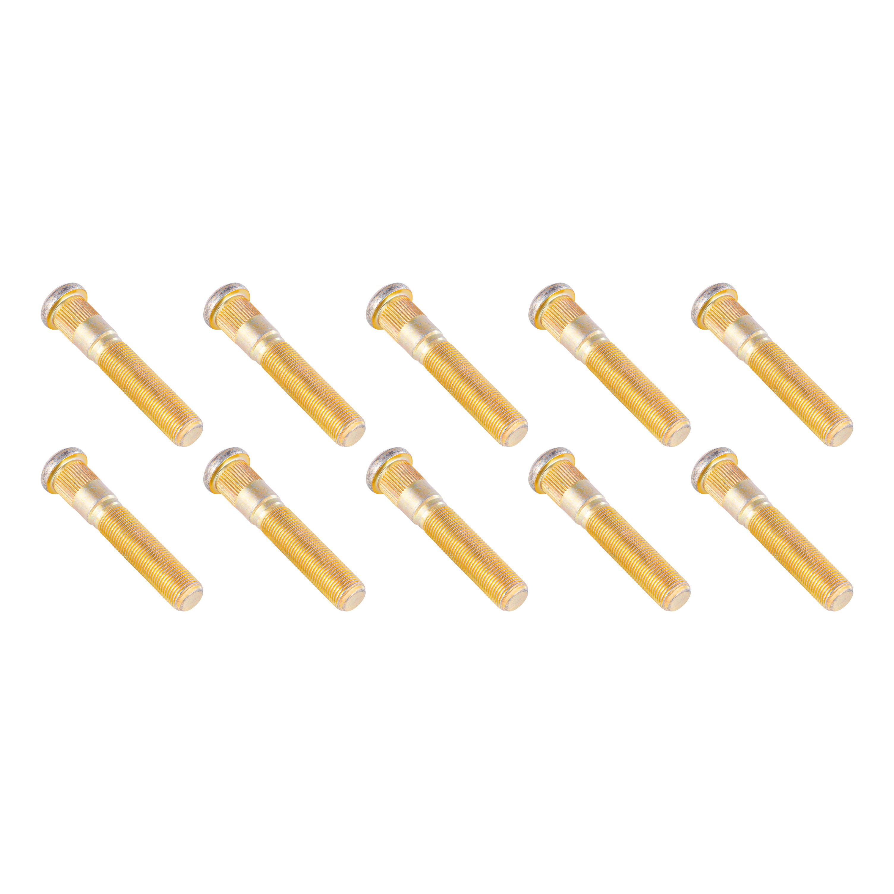 Lippert Trailer Axle Wheel Stud - 0.689" Knurl, 5/8"-18 Thread Size, 3-7/16" Shoulder Length (10-Pack) #2025027411 thumbnail 0