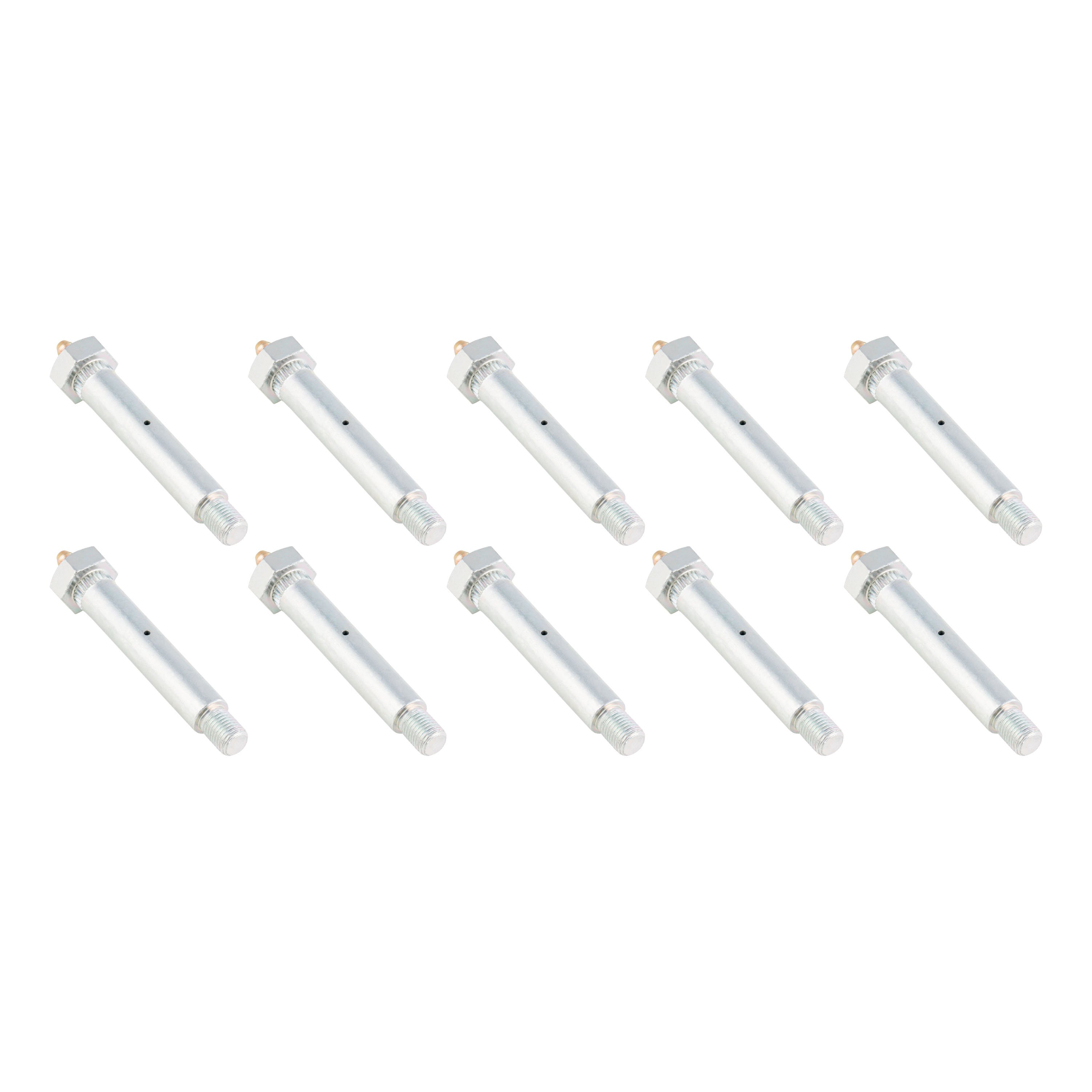 Lippert 2025027733 Trailer Suspension Wet Bolt, 9/16" Diameter, 7/16"-20 Thread Size, 2-5/16" Length, 10 Pack thumbnail 0