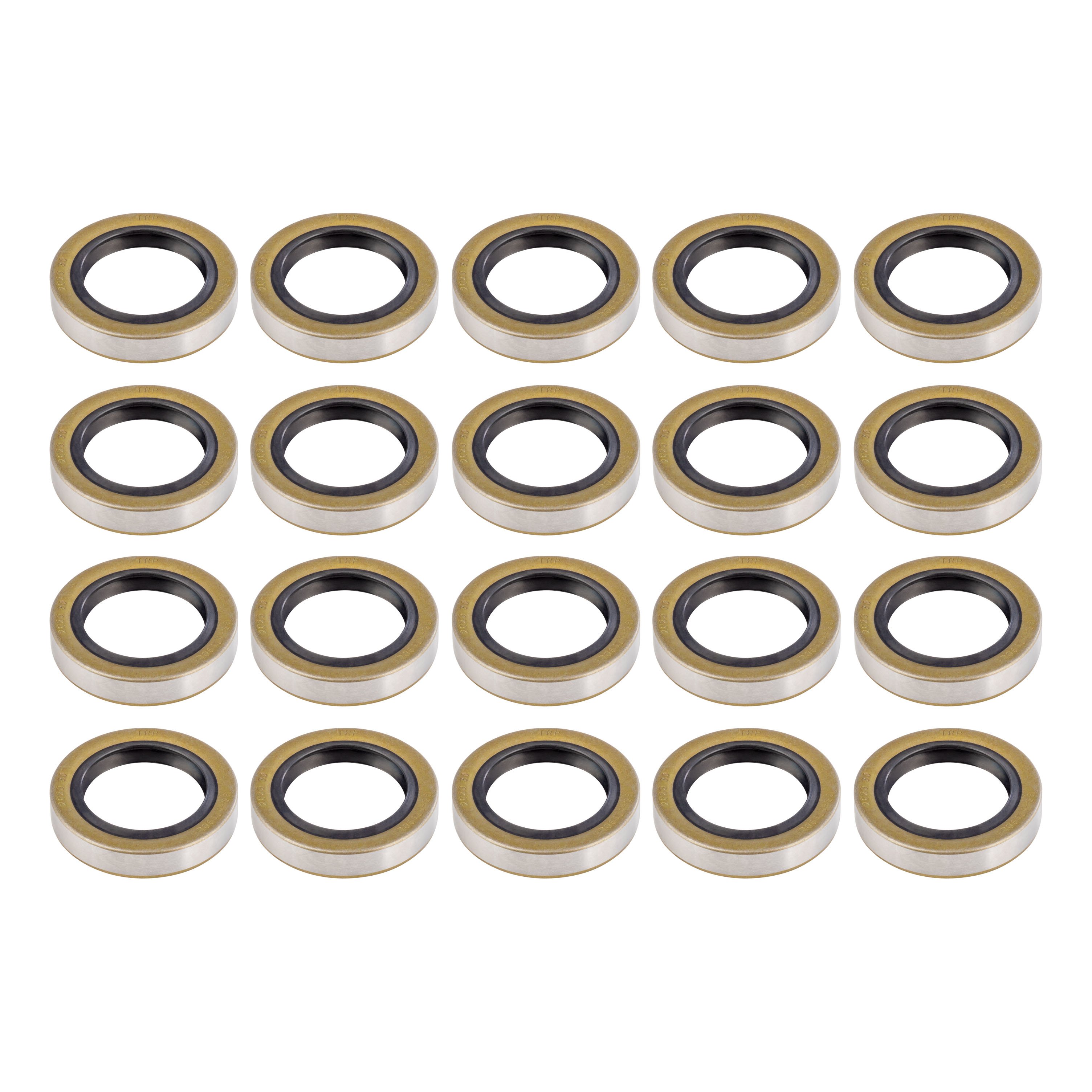 Lippert 2025047571 Double Lip Grease Seal, 3,500-4,400-lb. Axles, 1.719" Spindle Shaft Diameter, 2.561" Hub Bore Diameter, 20 Pack thumbnail 0