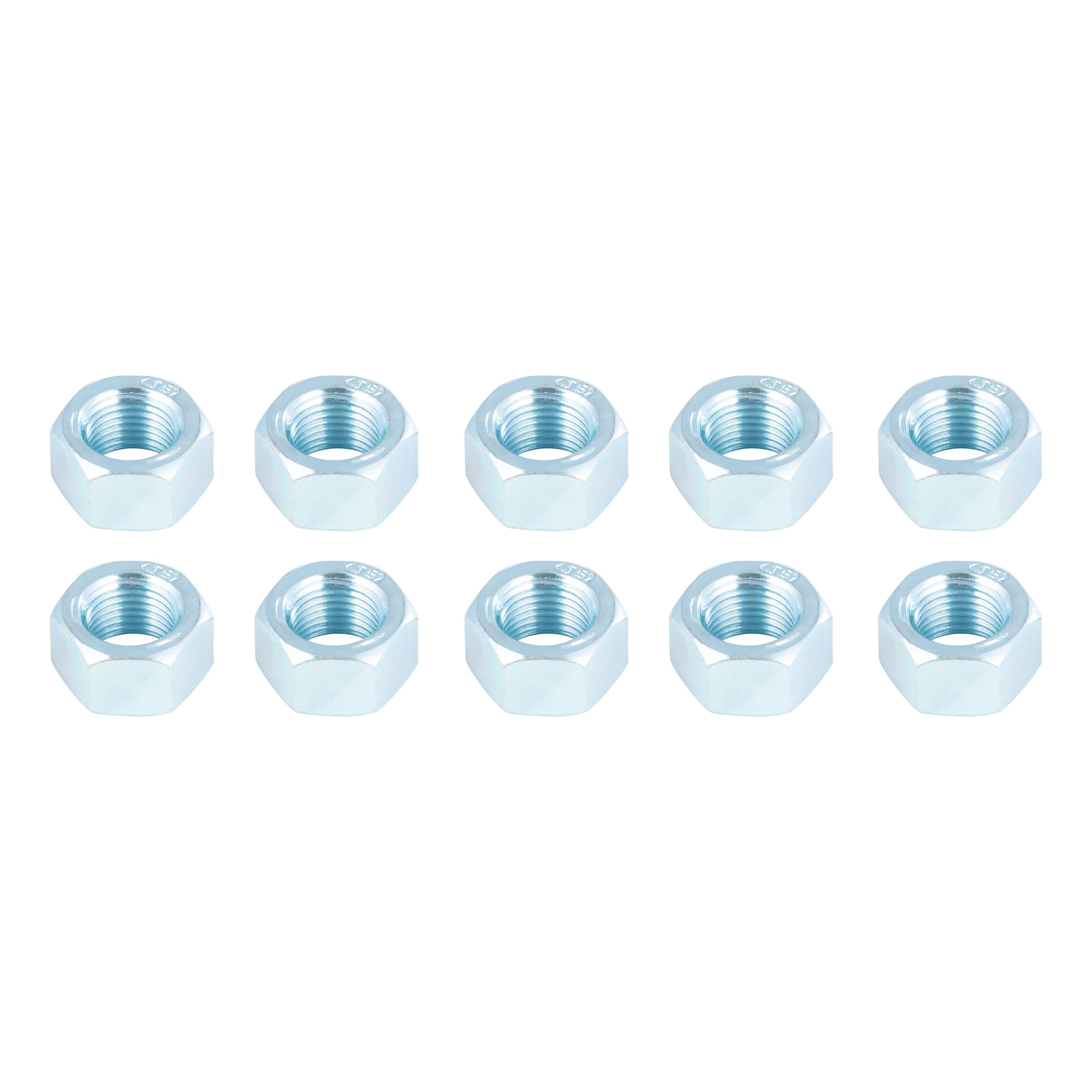 Lippert 2025027786 Trailer Brake Hex Mounting Nut, 1/2"-20 Thread Size, 10 Pack thumbnail 0