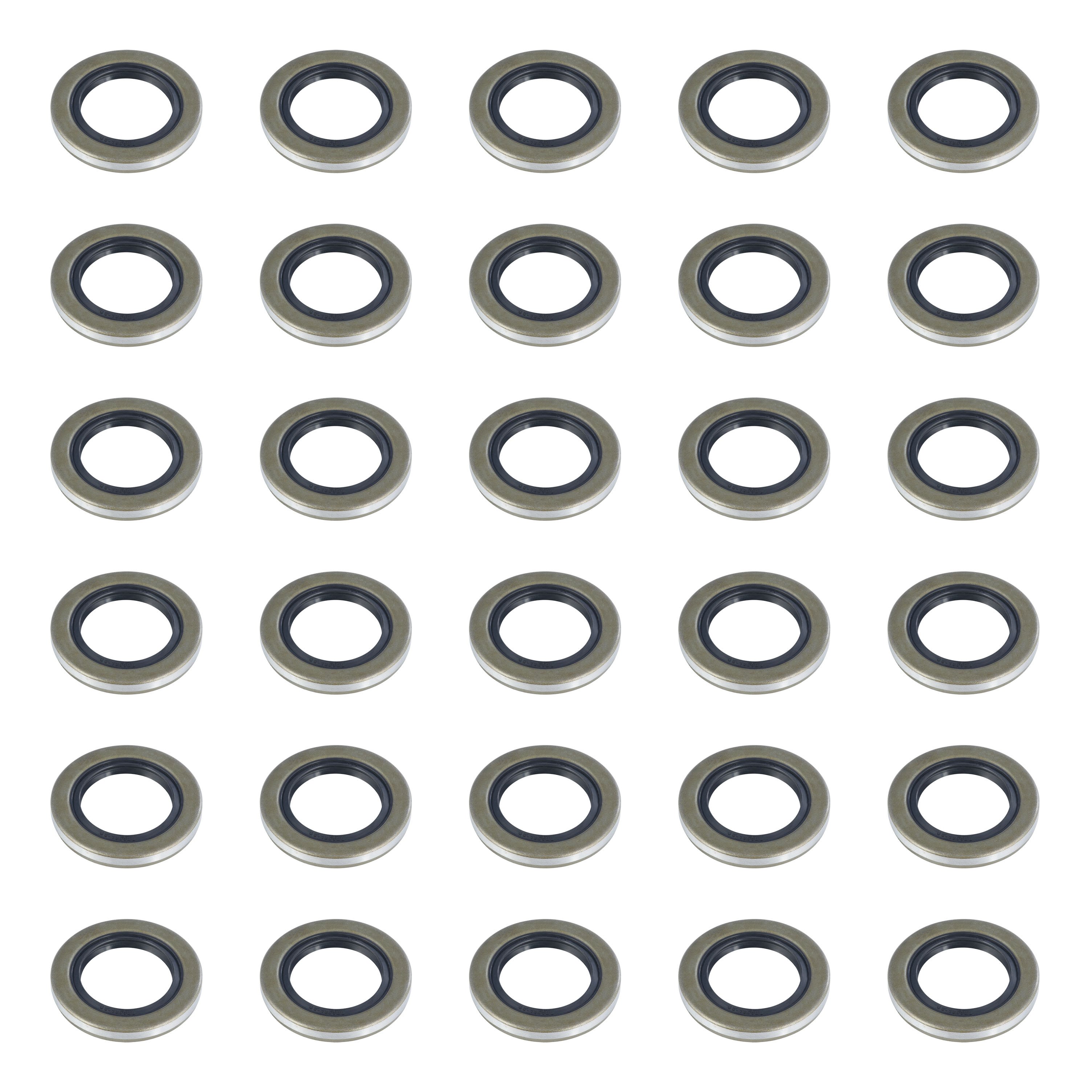Lippert 2025047575 Double Lip Grease Seal, 1,250-lb. Axles, 1.25" Spindle Shaft Diameter, 1.983" Hub Bore Diameter, 30 Pack thumbnail 0
