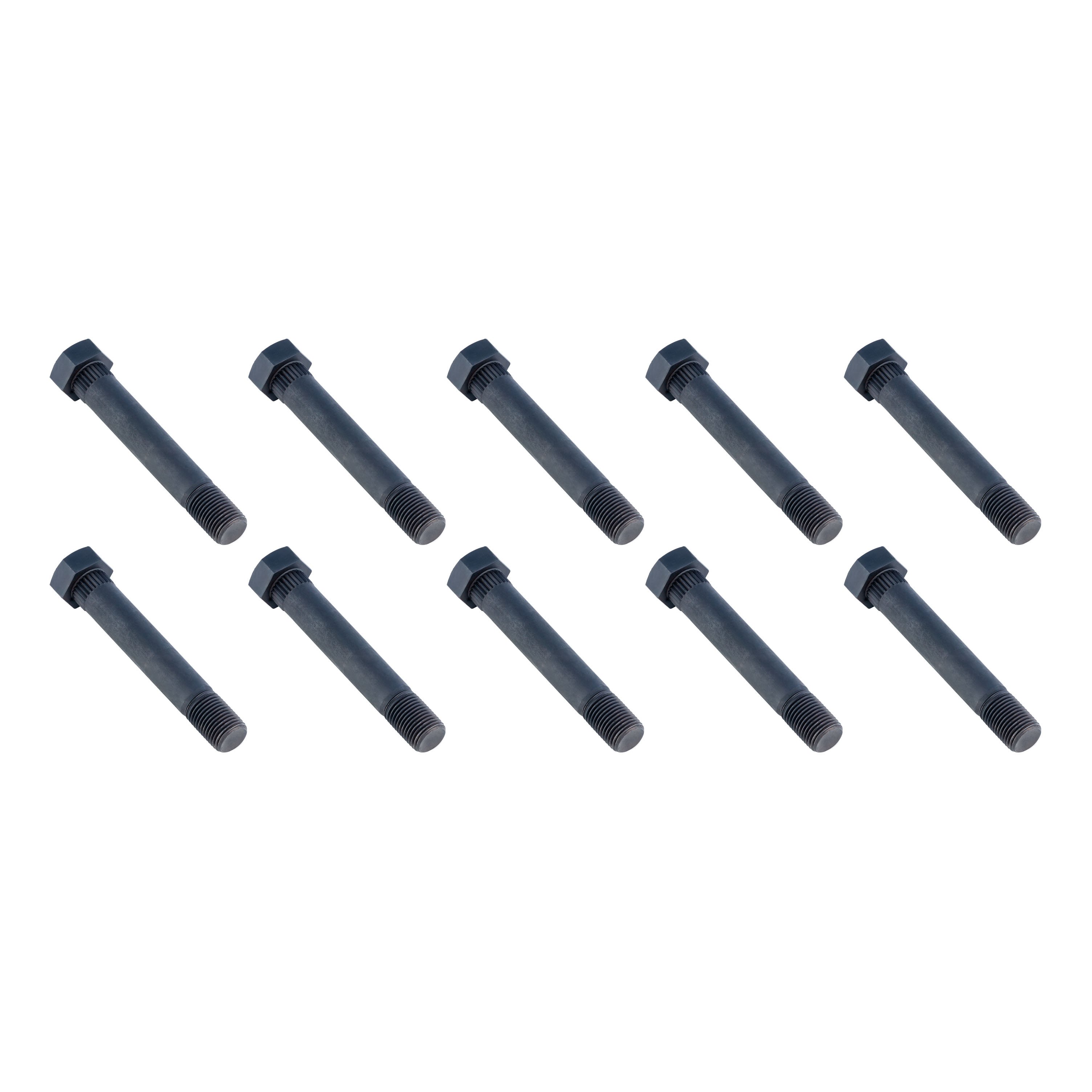 Lippert 2025047553 Trailer Suspension Hex Bolt, 9/16" Diameter, 9/16"-18 Thread Size, 3-1/2" Length, 10 Pack thumbnail 0